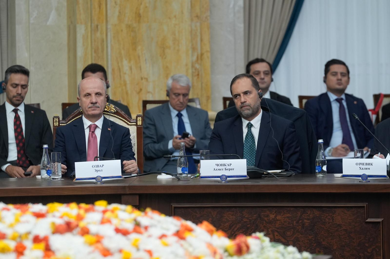 YÖK Başkanı Erol Özvar Kırgızistan Toplantısı