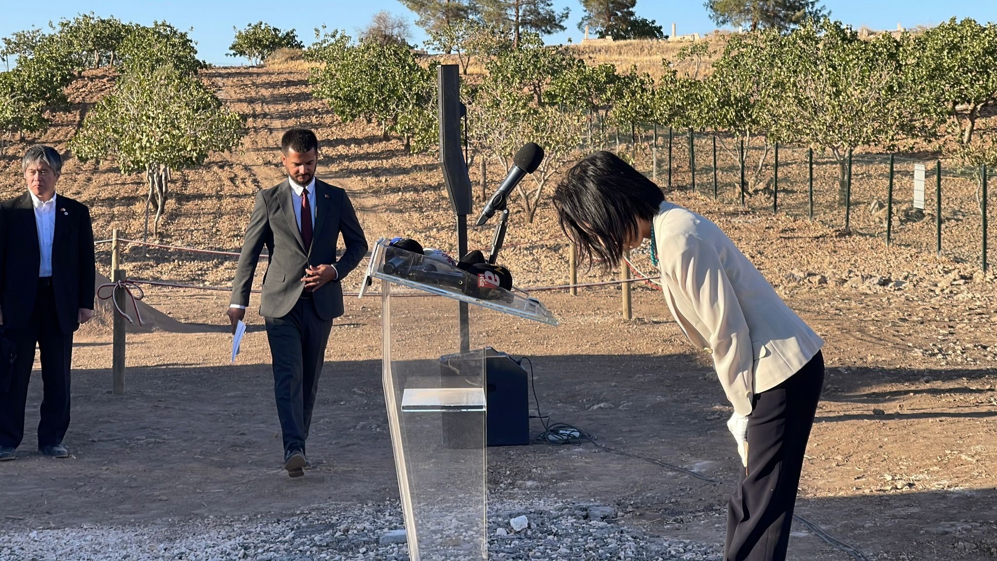 Prenses Akiko Mikasa konuşma