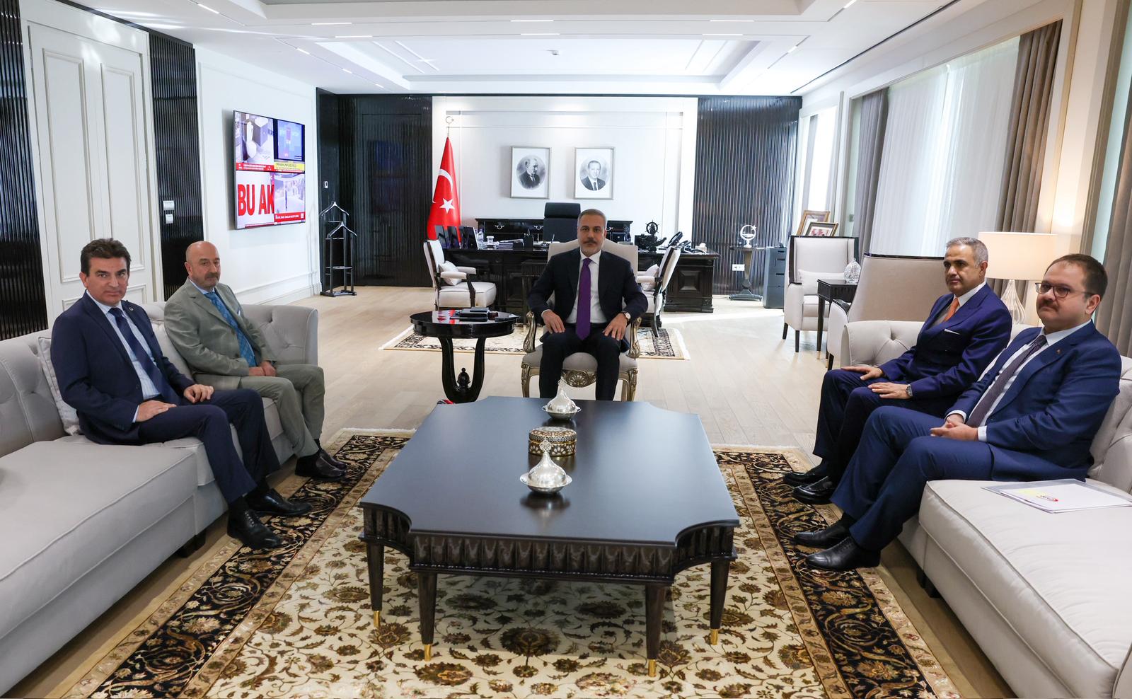 Hakan Fidan Zekai Aksakallı görüşmesi