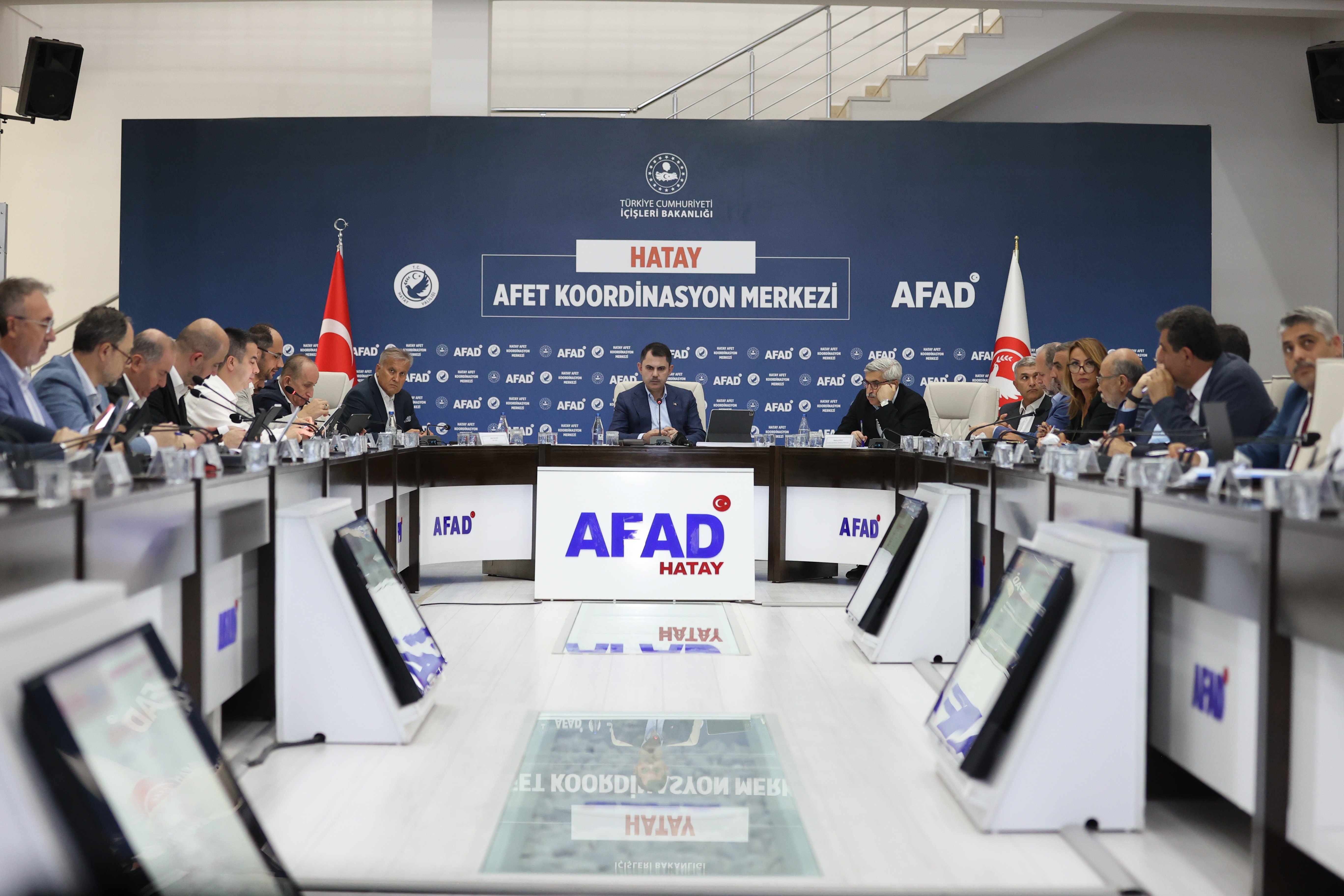 Adnan Şefik Çirkin Murat Kurum Toplantı