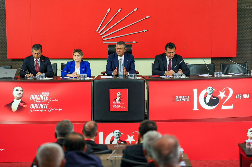 Özgür Özel CHP İl Başkanları Toplantısı
