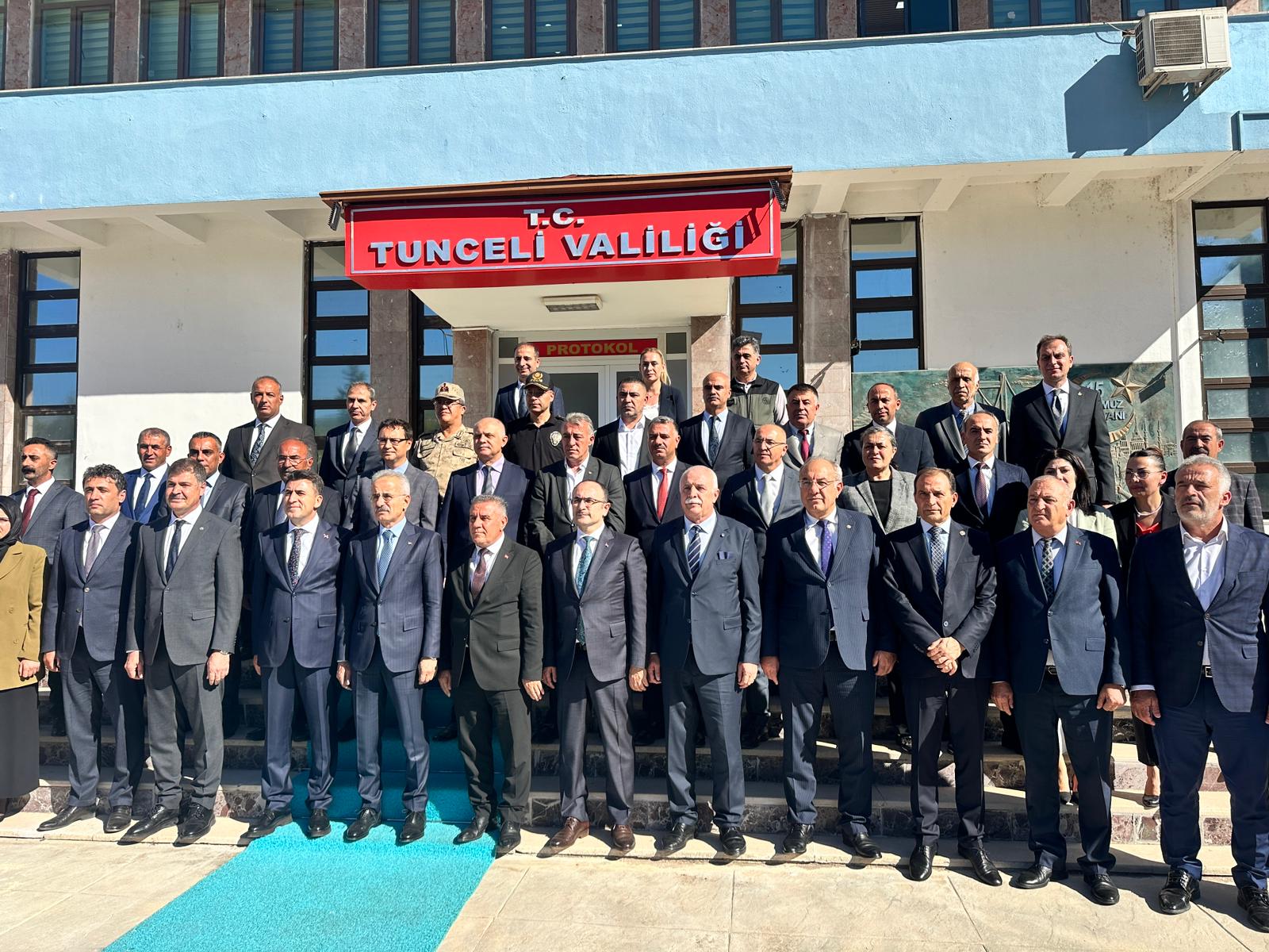 Tunceli ulaştırma projeleri