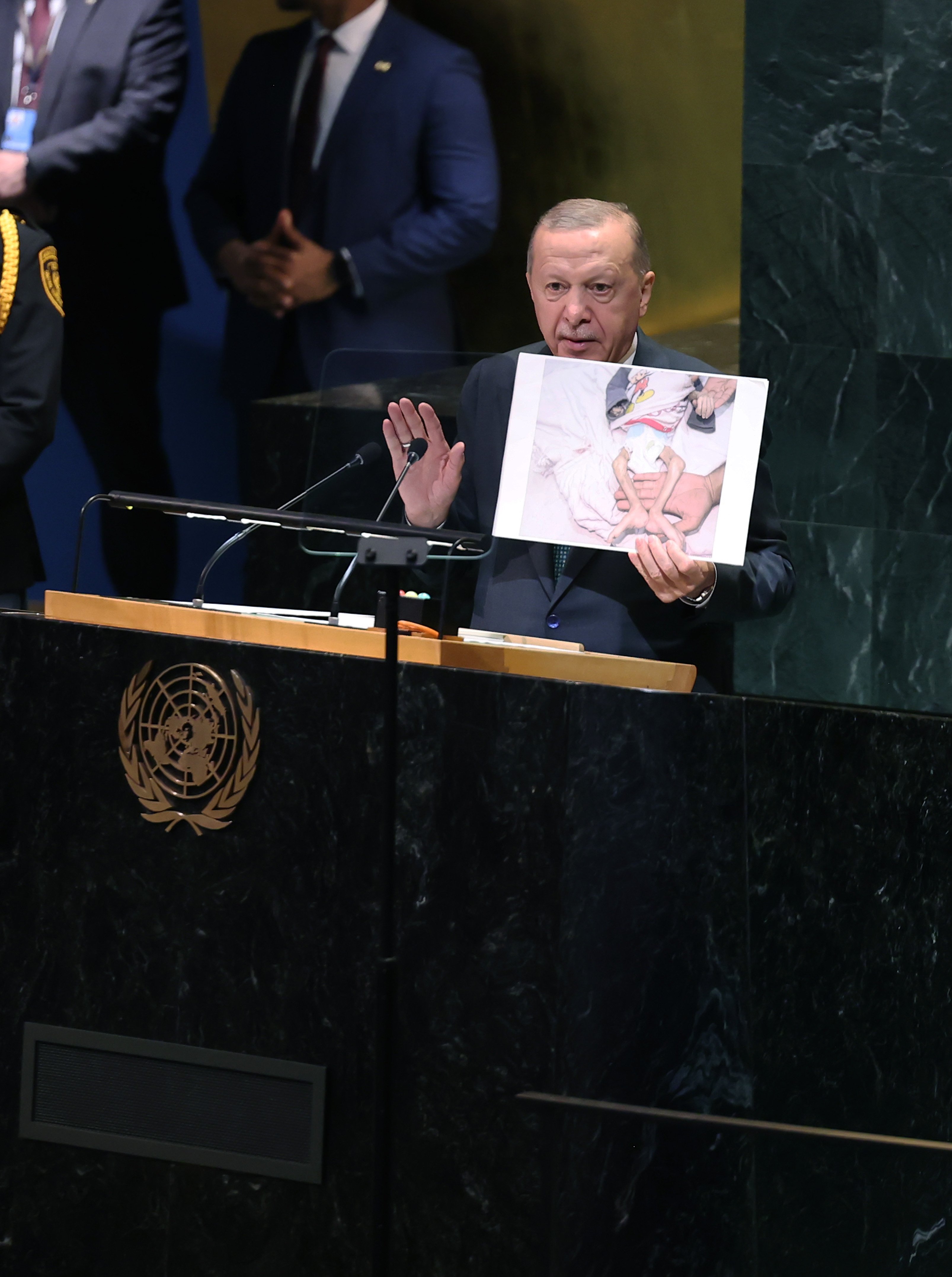 Cumhurbaşkanı Erdoğan BM kürsüsünde