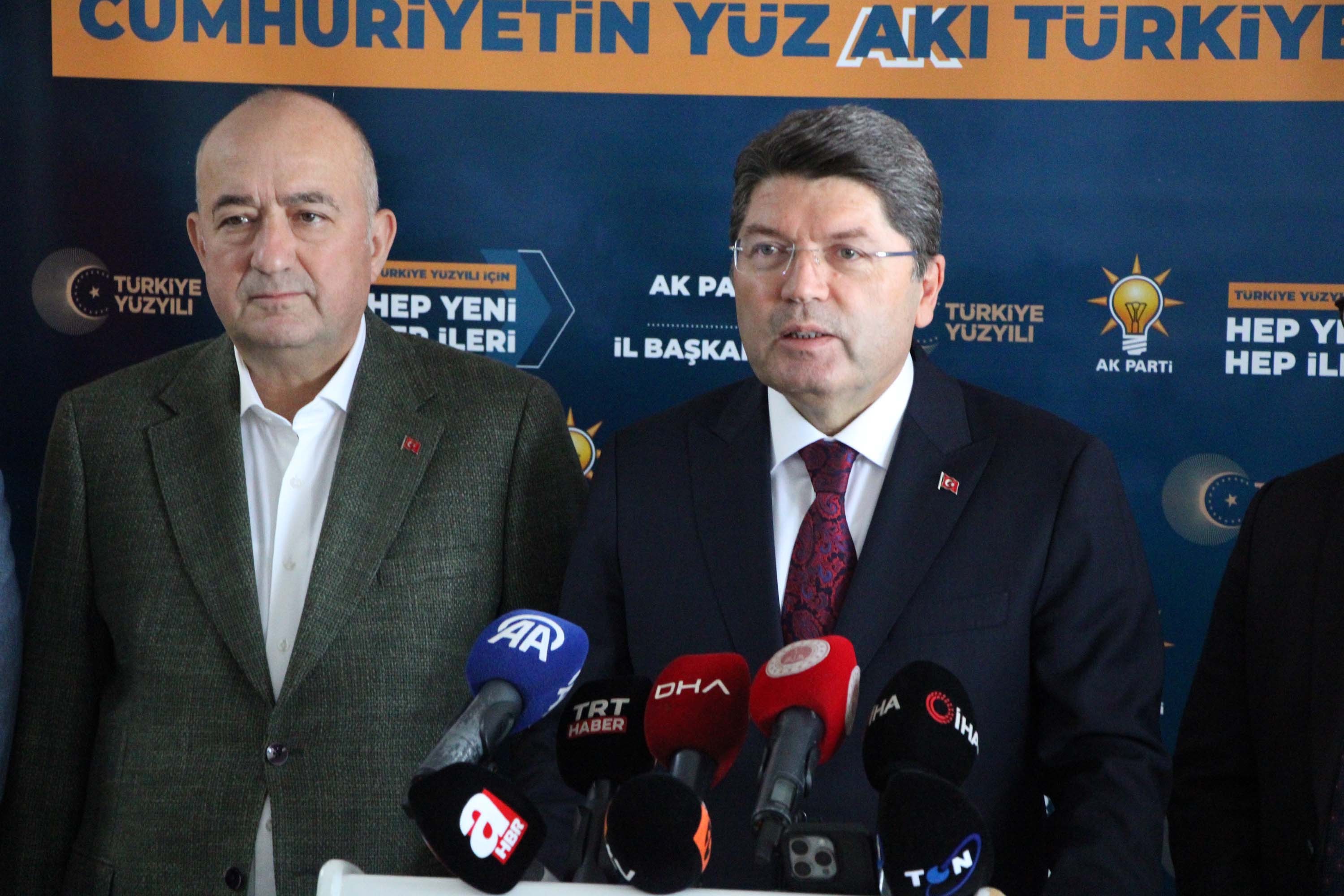 Bakan Tunç basın toplantısı