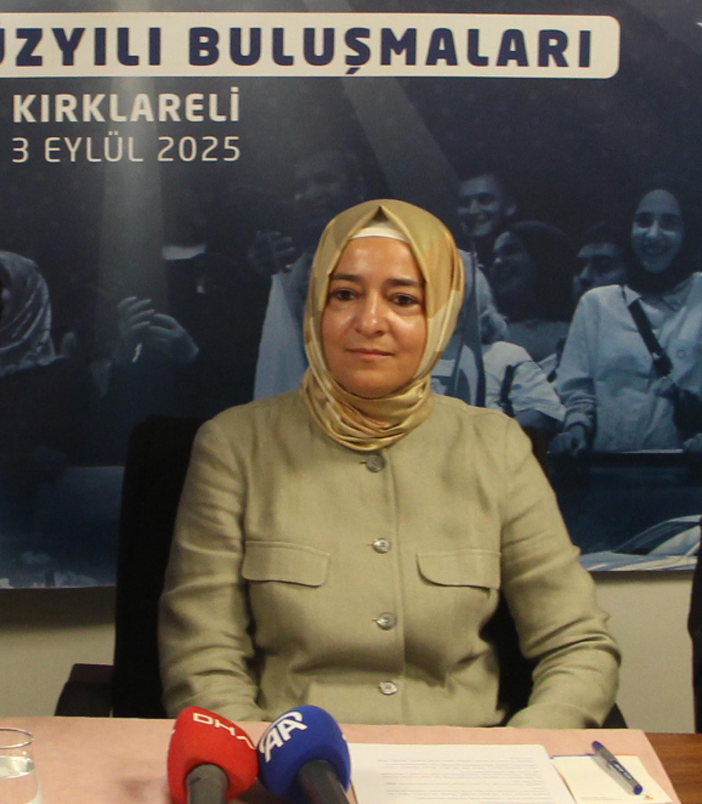 Fatma Betül Sayan Kaya Kırklareli Ziyareti