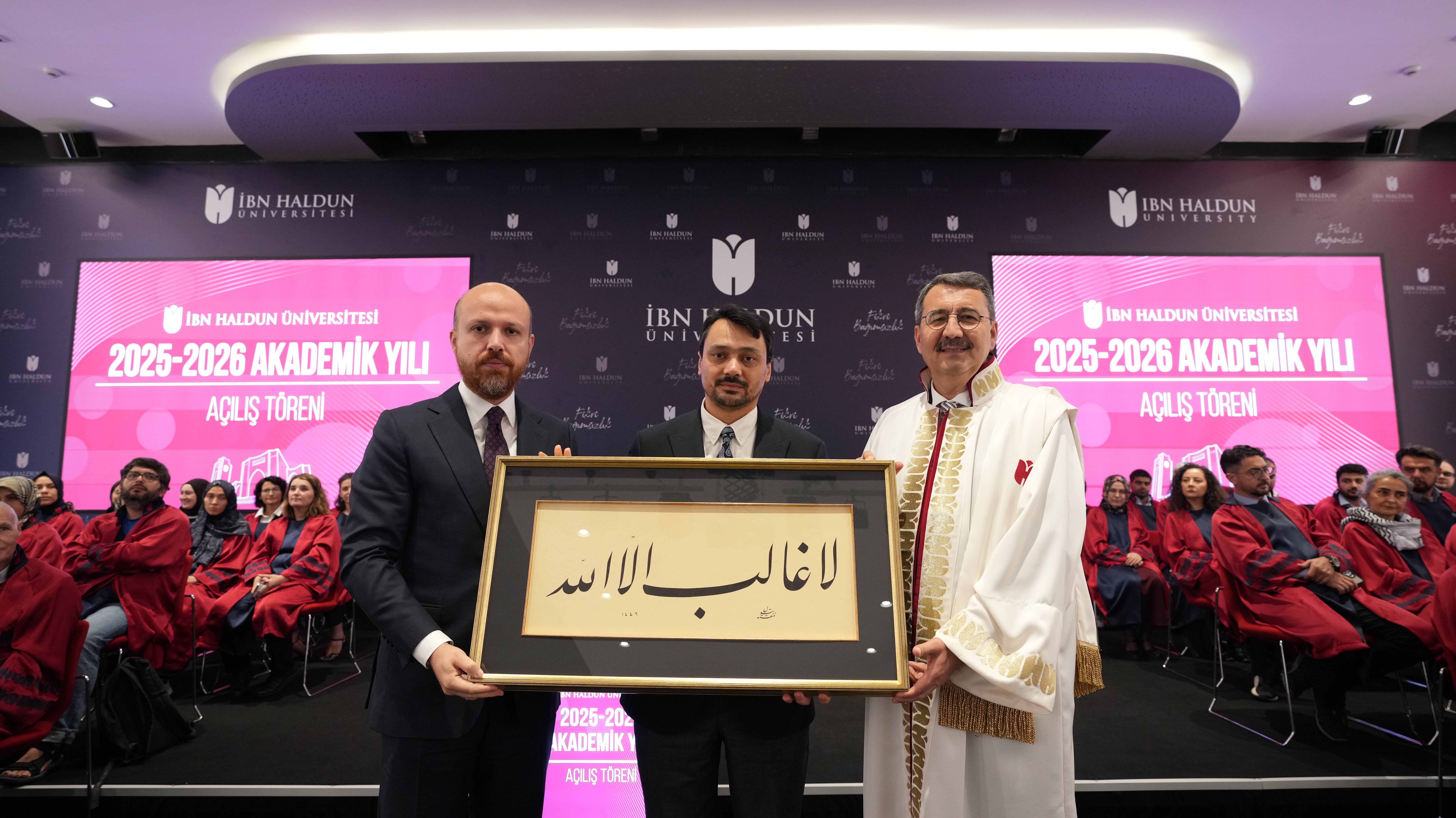 İbn Haldun Üniversitesi açılış töreni