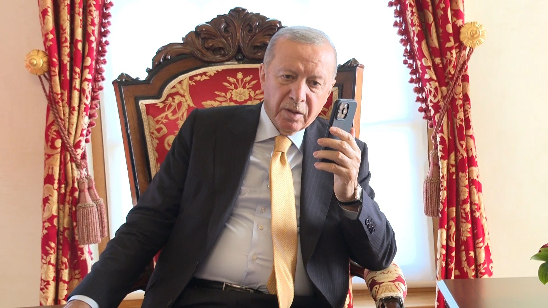 Cumhurbaşkanı Erdoğan telefon görüşmesi