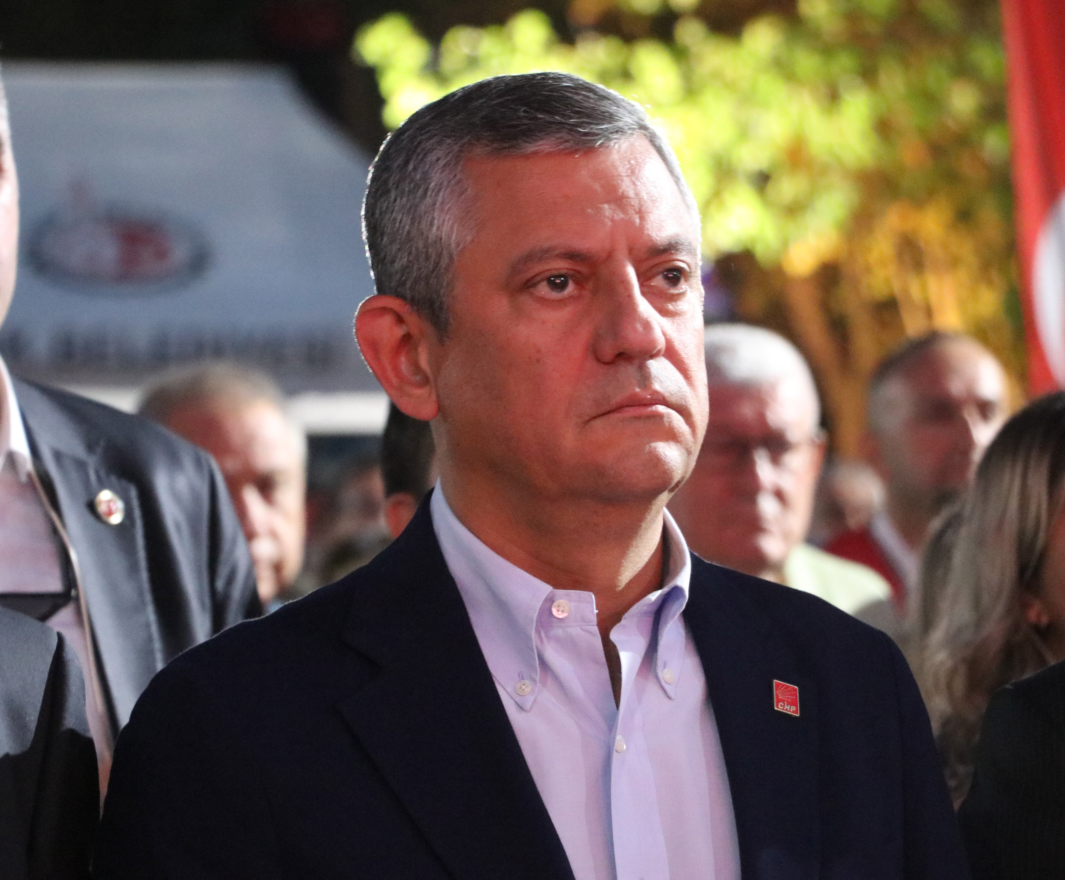 CHP Genel Başkanı Özgür Özel Ferdi Zeyrek Amfi Salonu açılışı