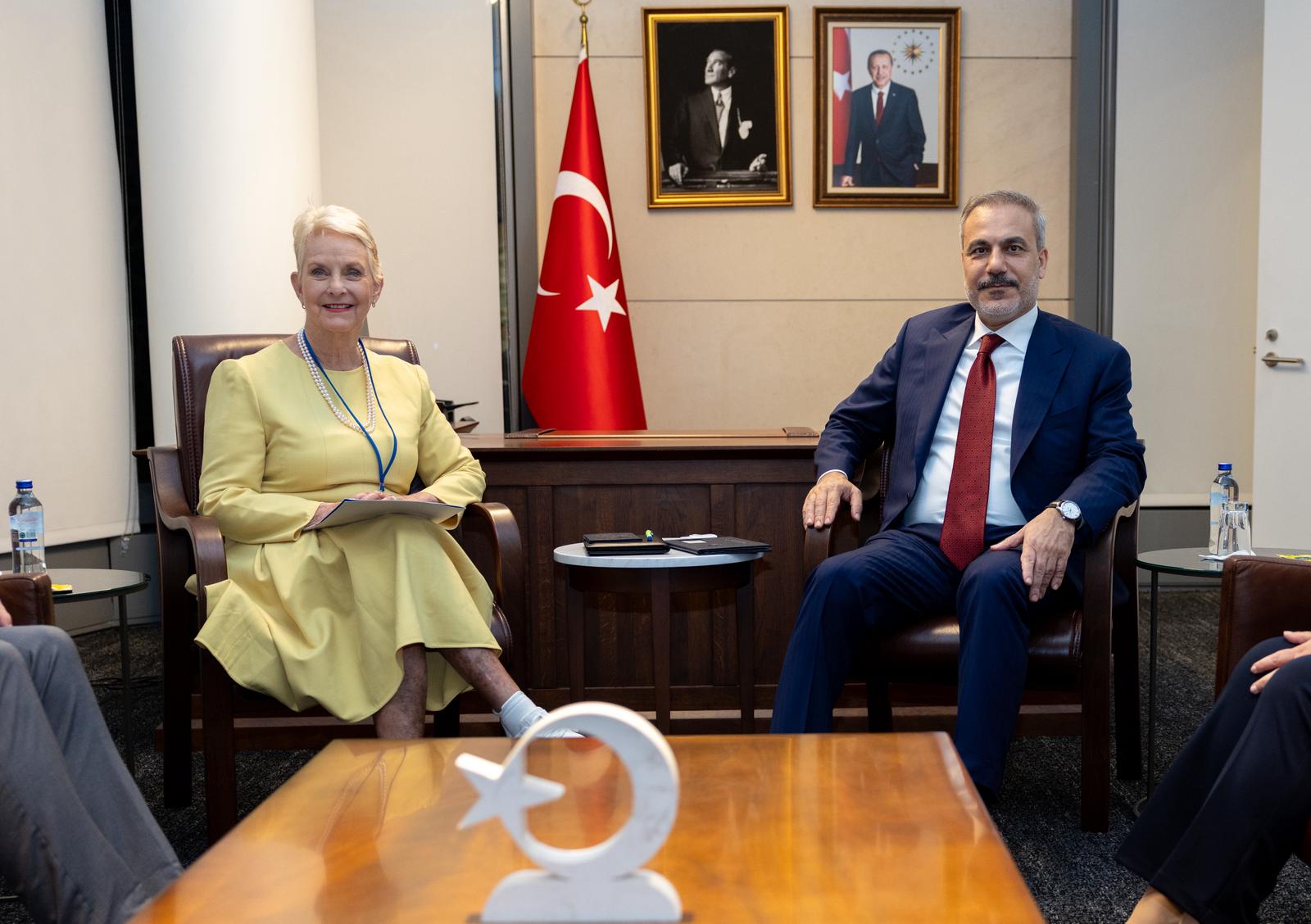 Hakan Fidan BM Dünya Gıda Programı