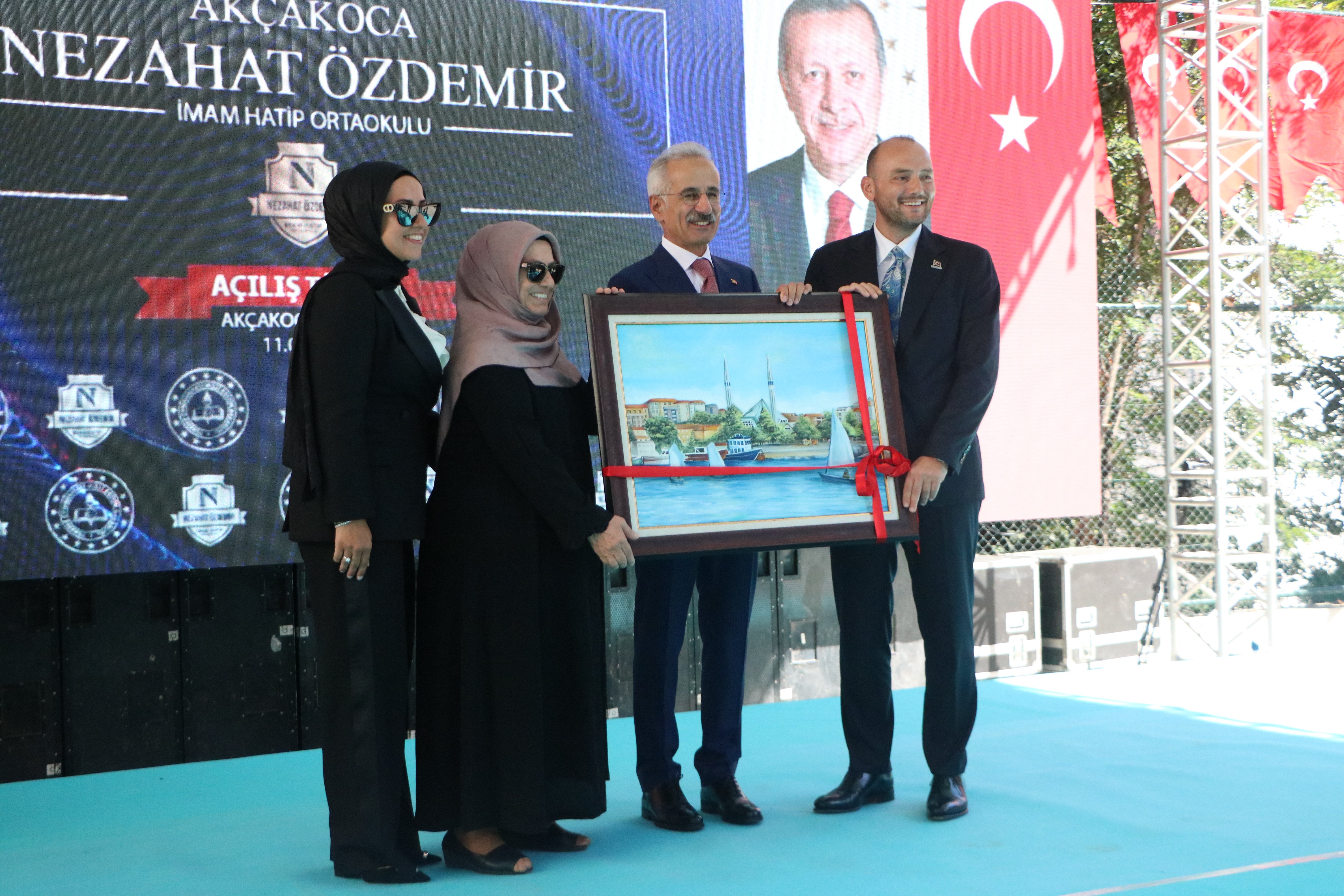 Okul açılış töreni