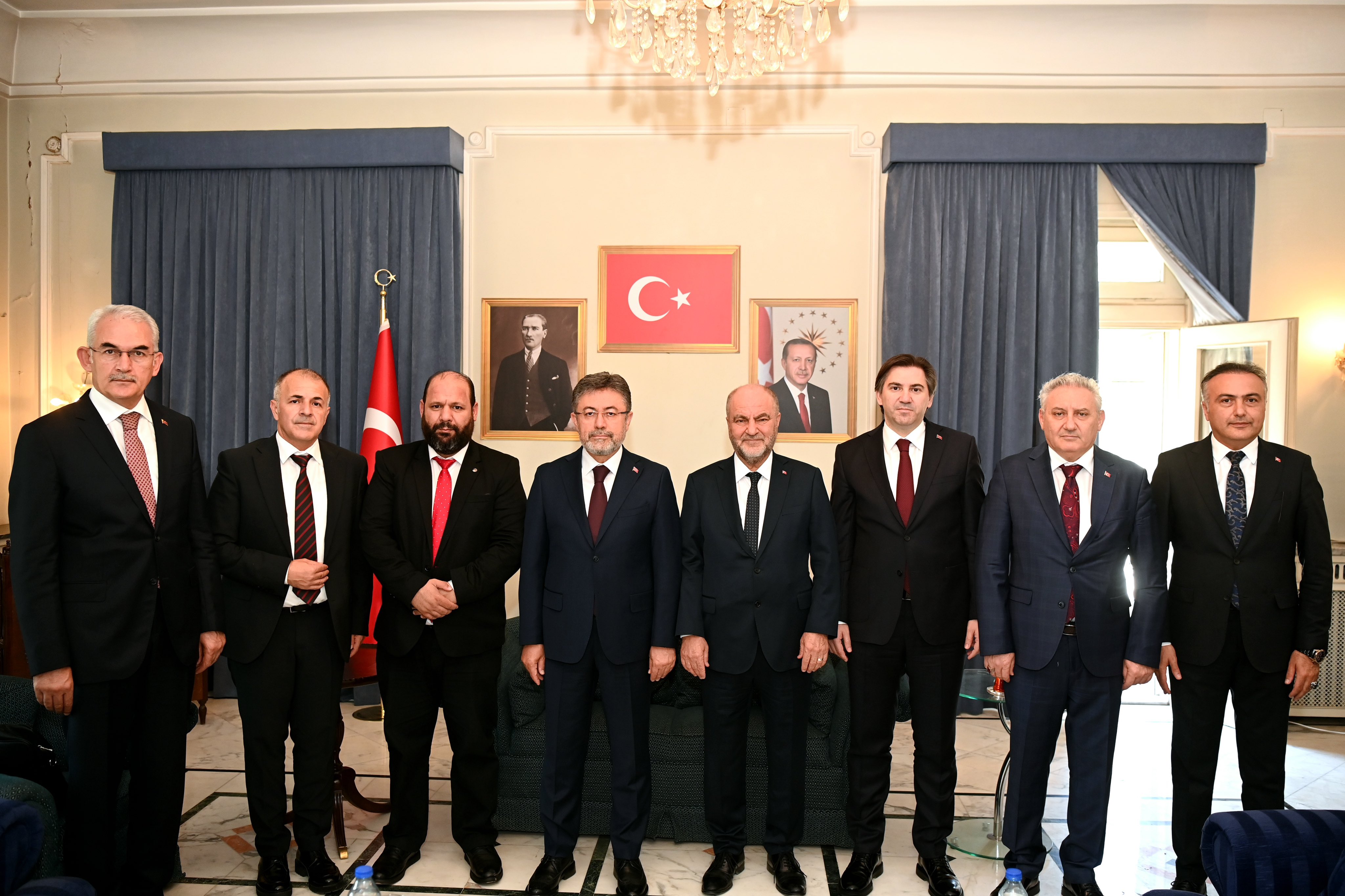Bakan İbrahim Yumaklı Şam Büyükelçiliği ziyareti