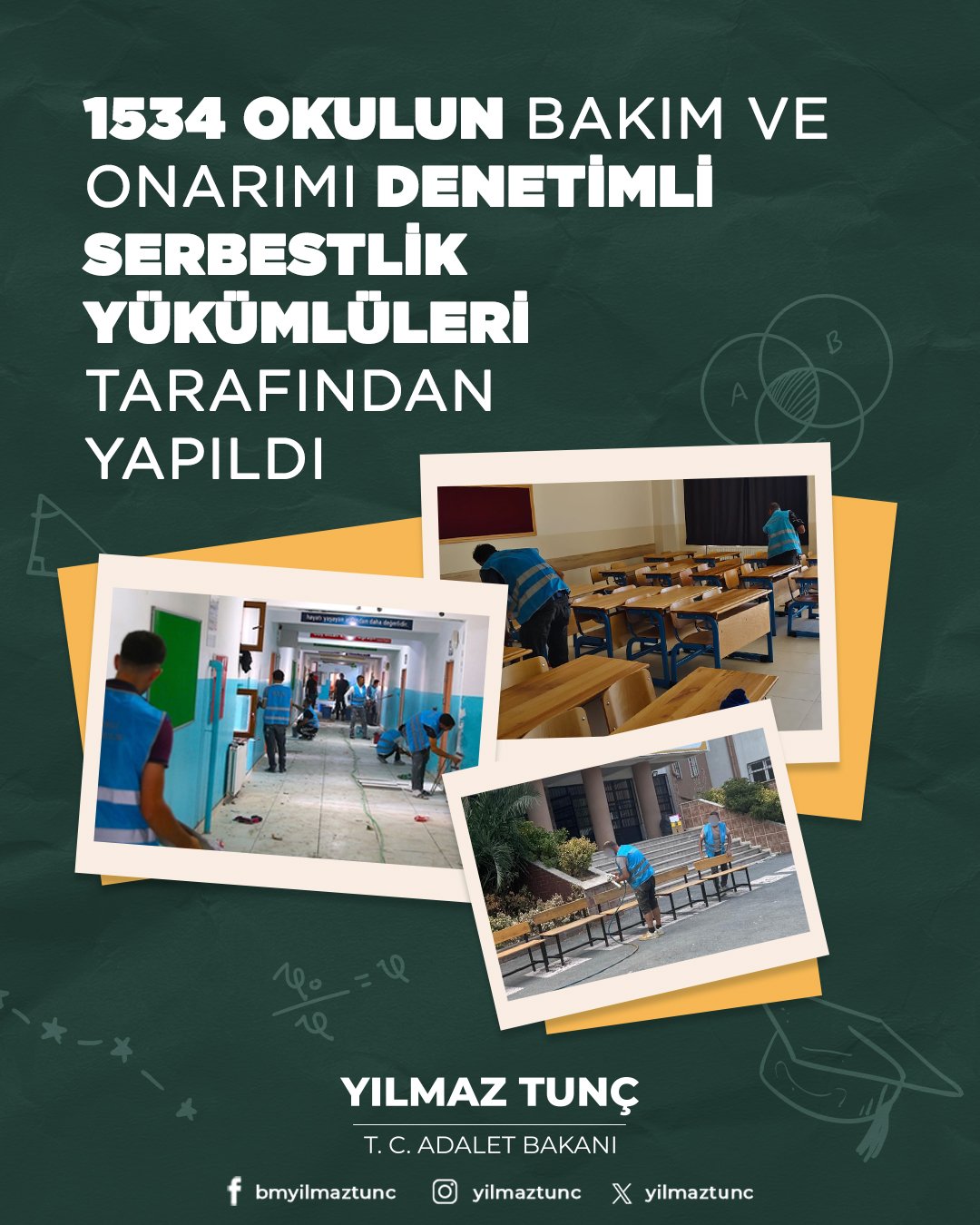 Adalet Bakanı Yılmaz Tunç