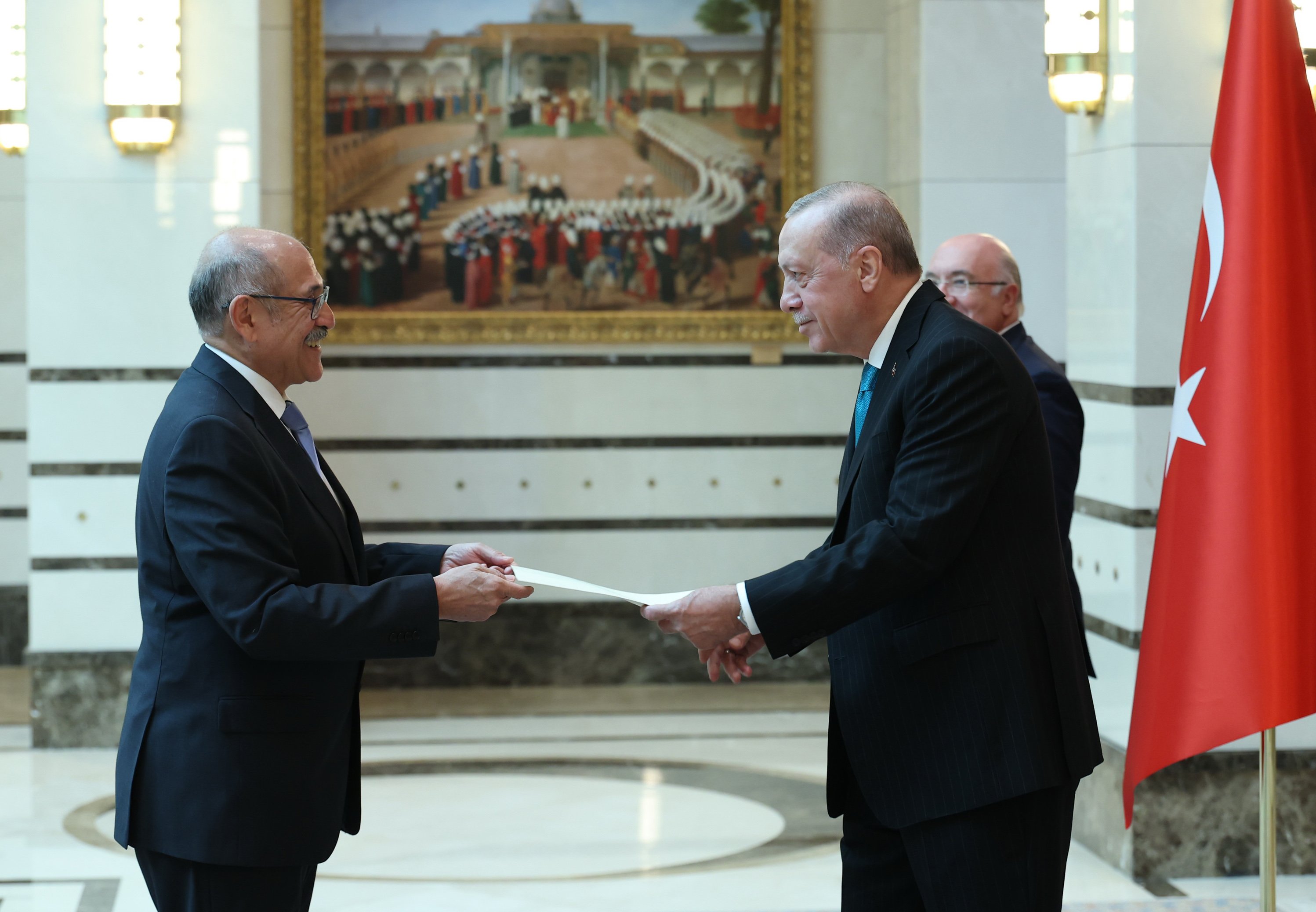 Cumhurbaşkanlığı Diplomatik Görüşme