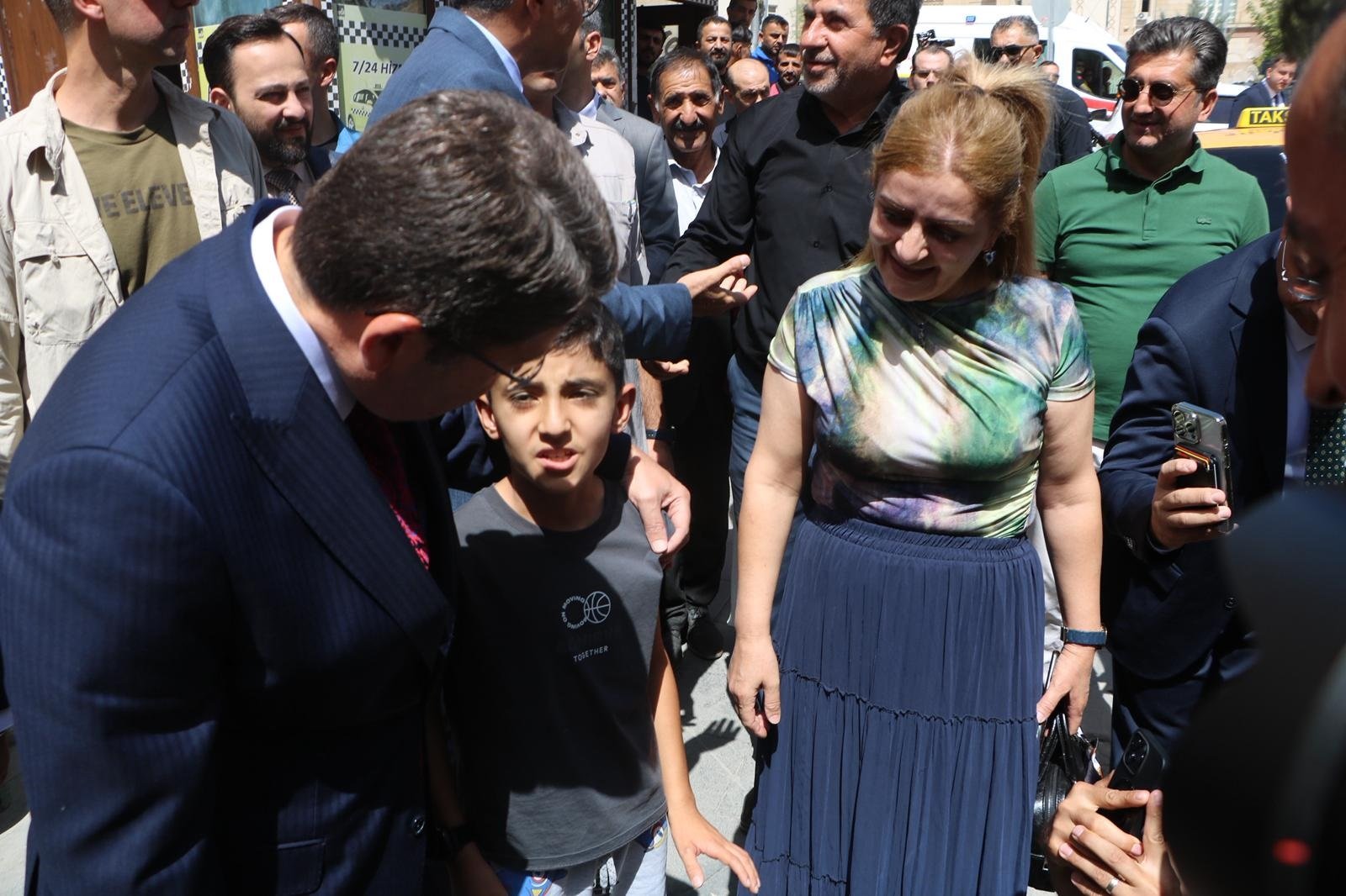 Bakan Tunç konuşma yapıyor