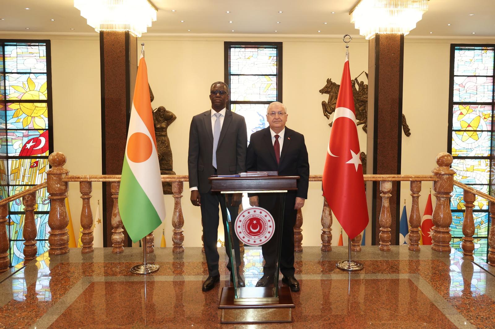 Yaşar Güler Salifou Mody görüşmesi