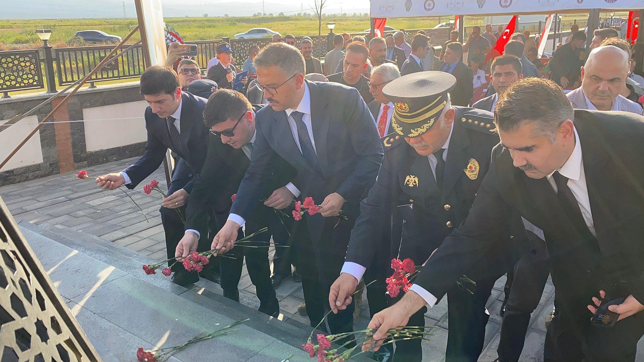 Iğdır şehit polis anma töreni