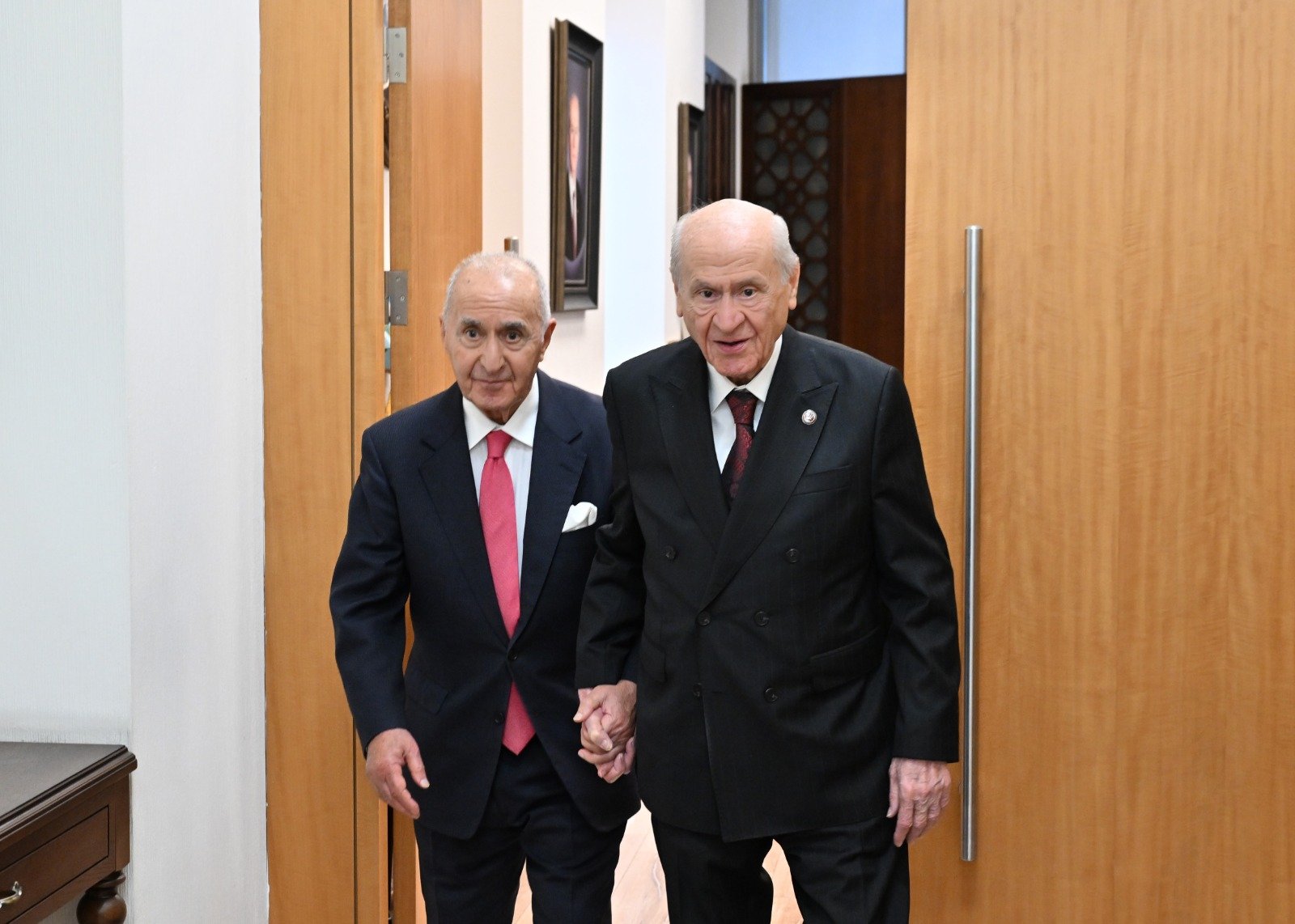 Hikmet Çetin Devlet Bahçeli ziyareti
