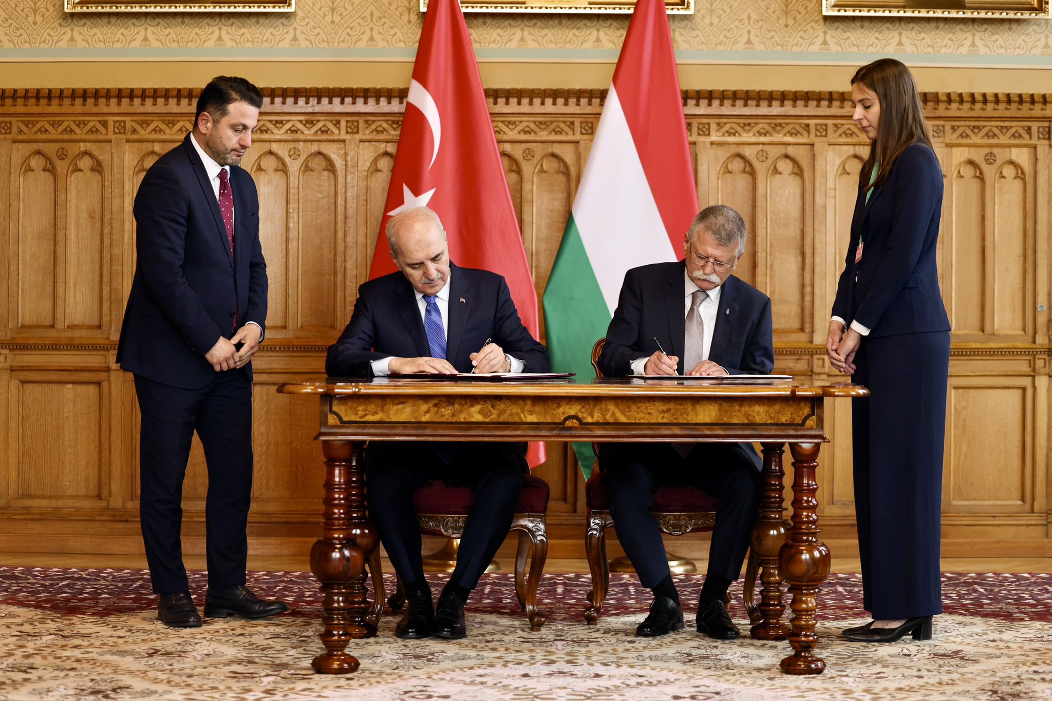Macaristan Parlamentosu ziyareti