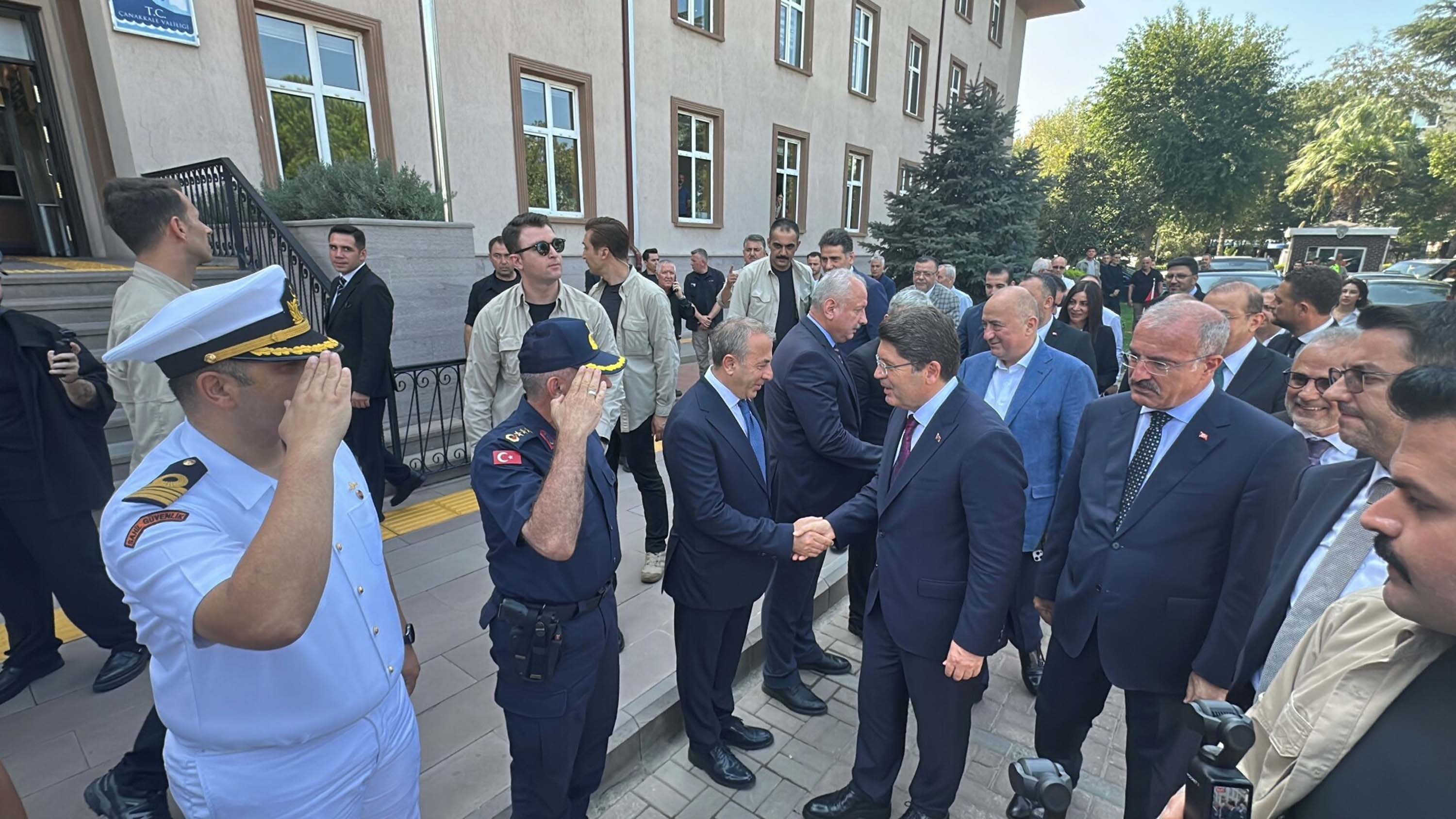 Adalet Bakanı Tunç Valilik Ziyareti