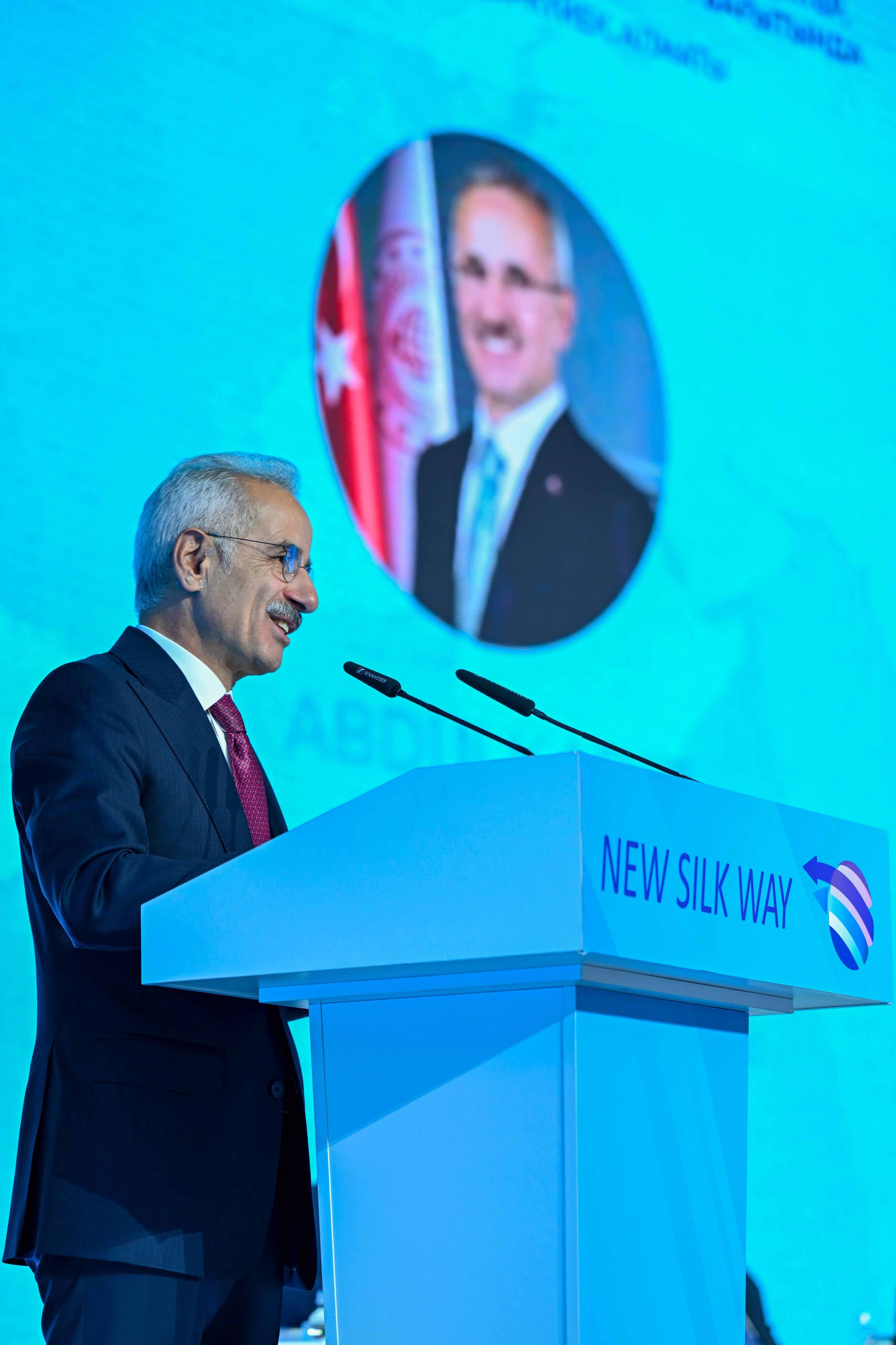 Ulaştırma Bakanı Abdulkadir Uraloğlu konuşma