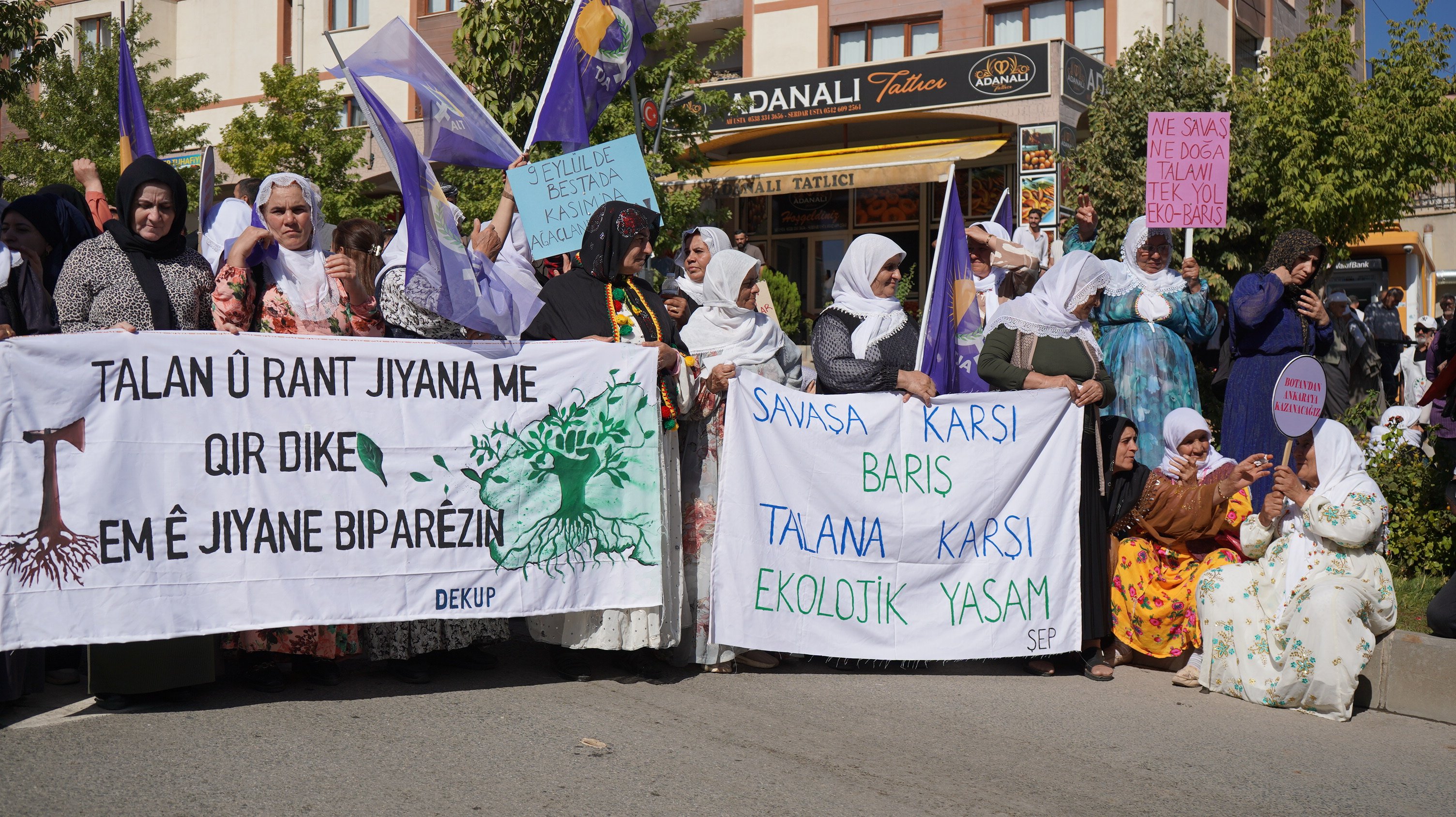 Şırnak Protesto Katılımcıları