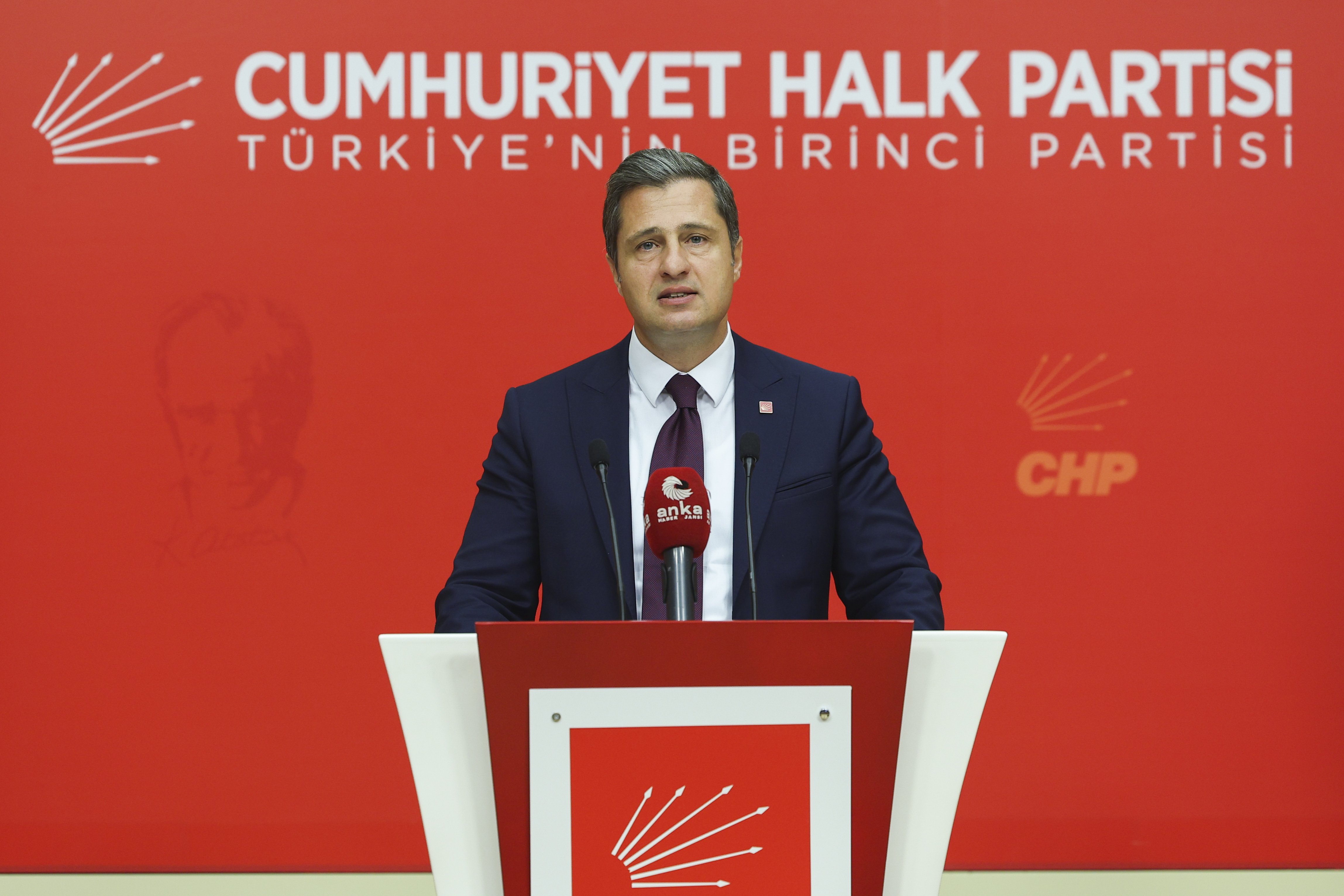 Deniz Yücel CHP Basın Toplantısı
