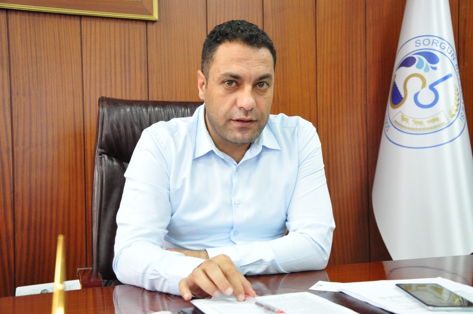 Mustafa Erkut Ekinci Sorgun Belediye Başkanı istifa