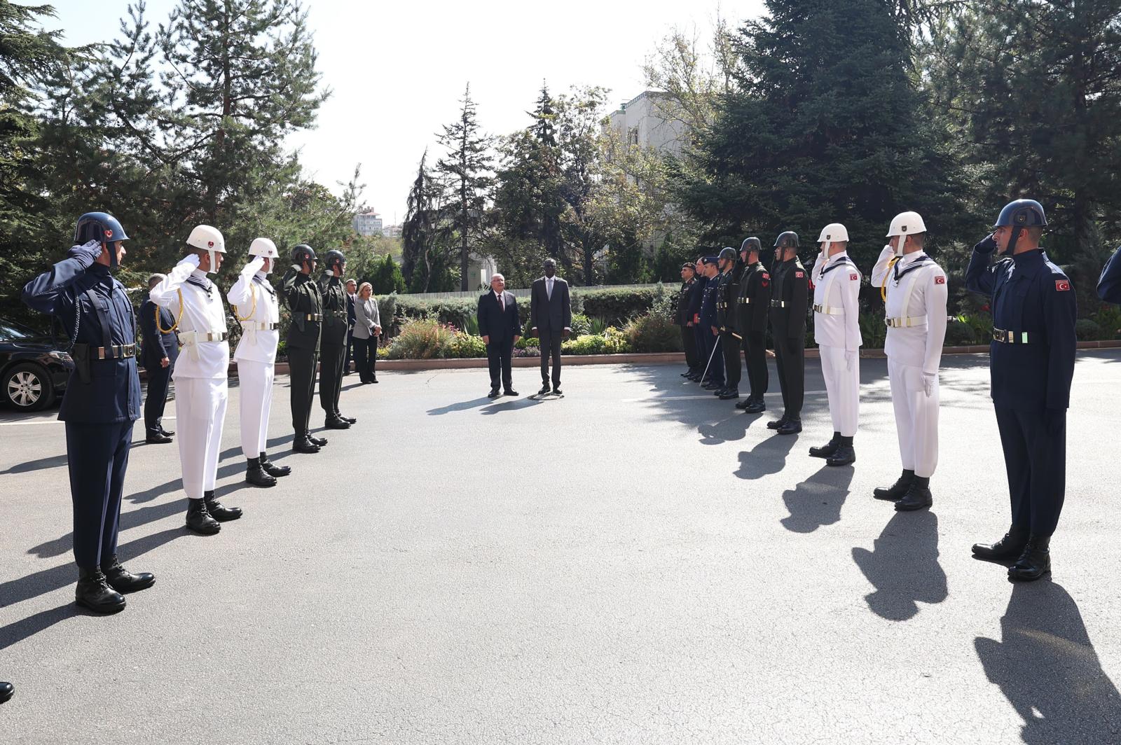 Nijer Savunma Bakanı Ankara ziyareti