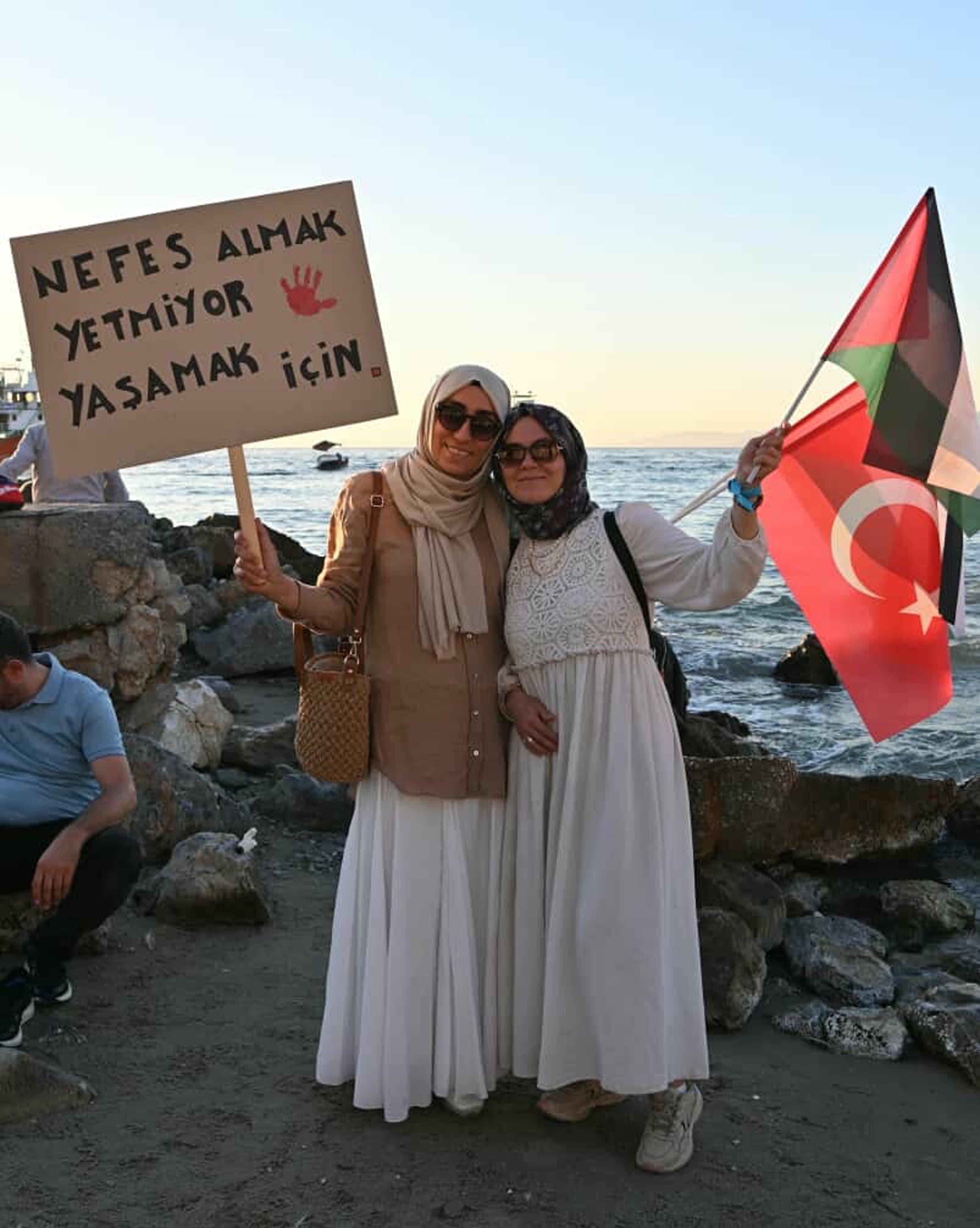 Kuşadası Filistin dayanışması