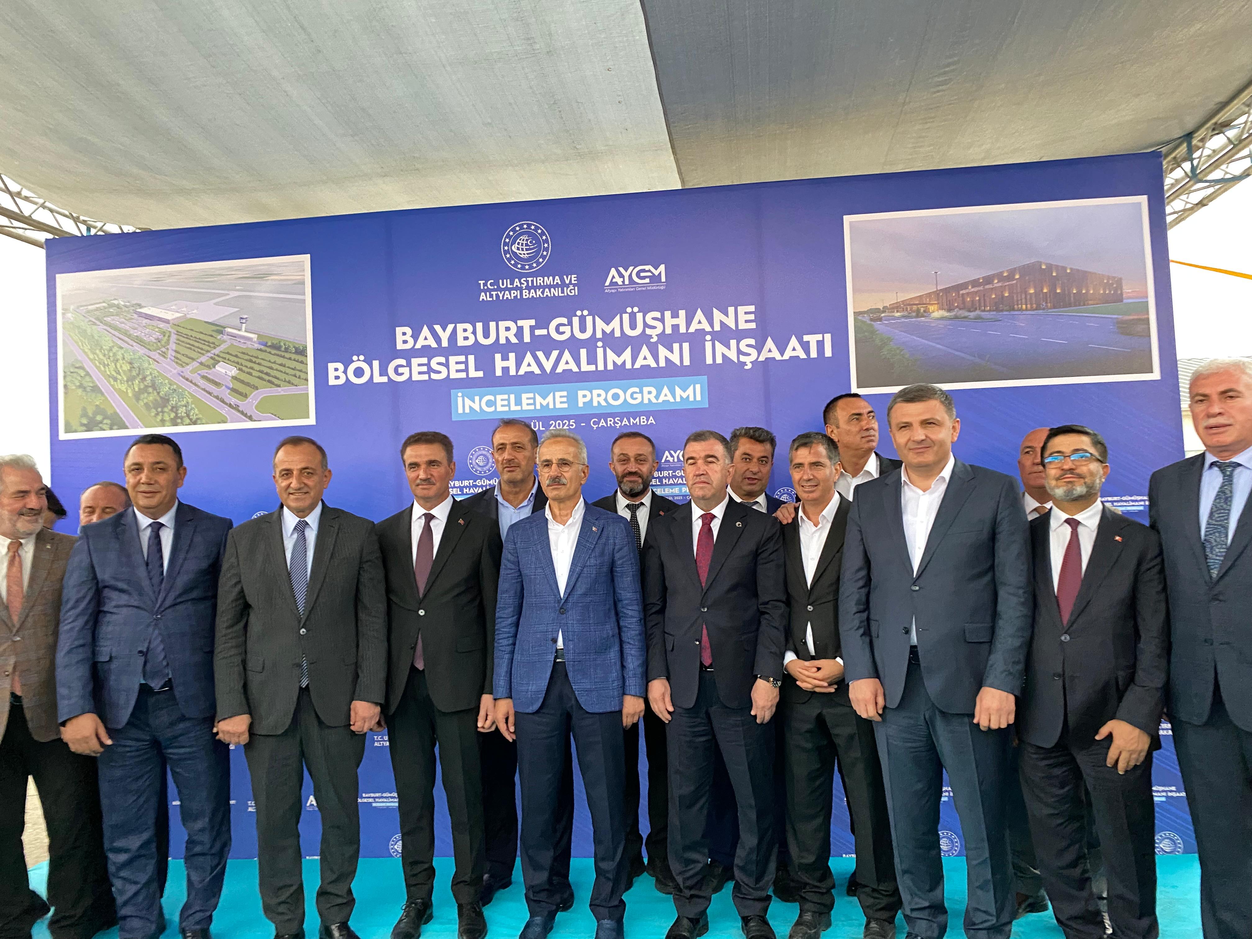 Bakan Uraloğlu Bayburt-Gümüşhane Havalimanı