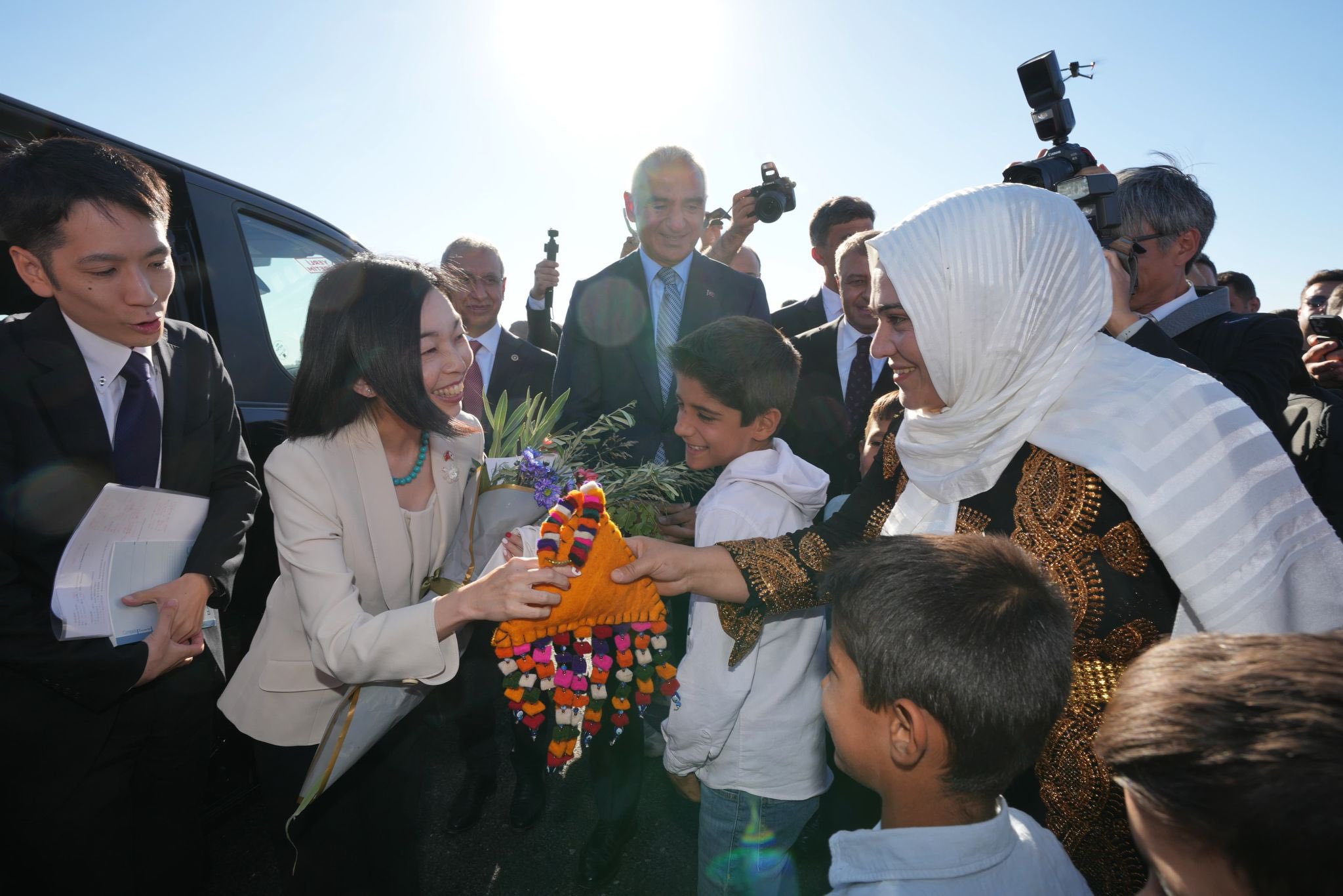Prenses Mikasa Göbeklitepe ziyareti