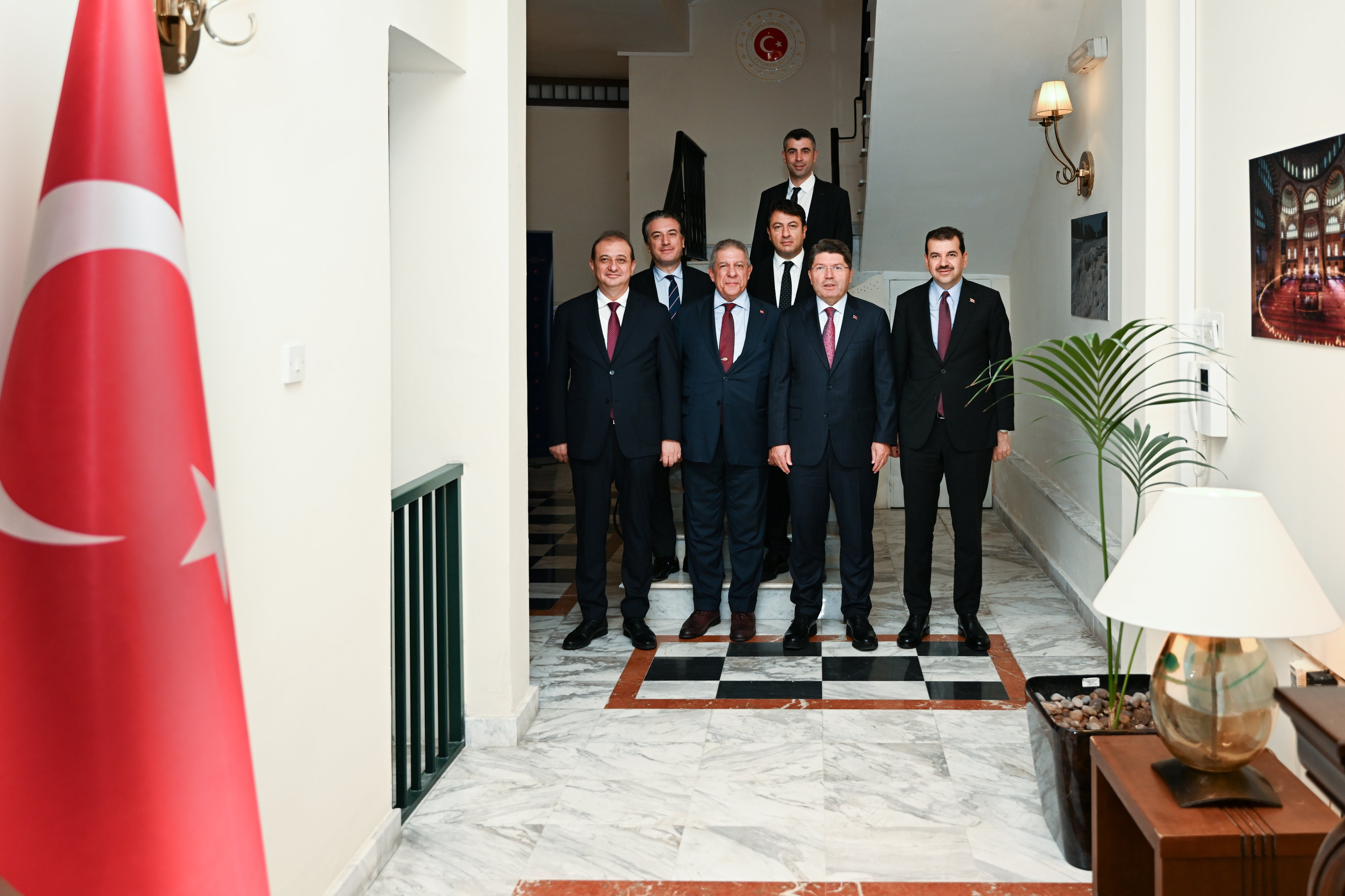 Adalet Bakanı Yılmaz Tunç Büyükelçilik Ziyareti