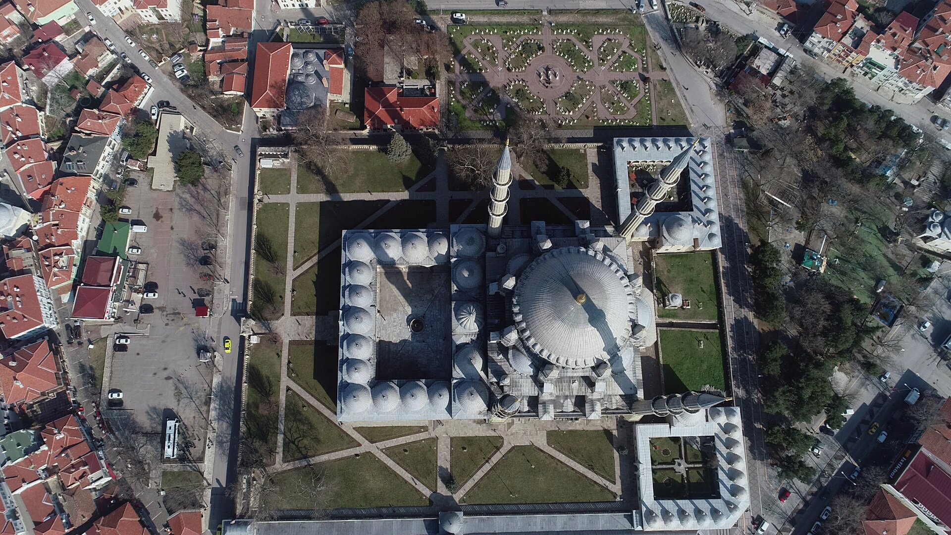 Selimiye Camisi kubbe detayları