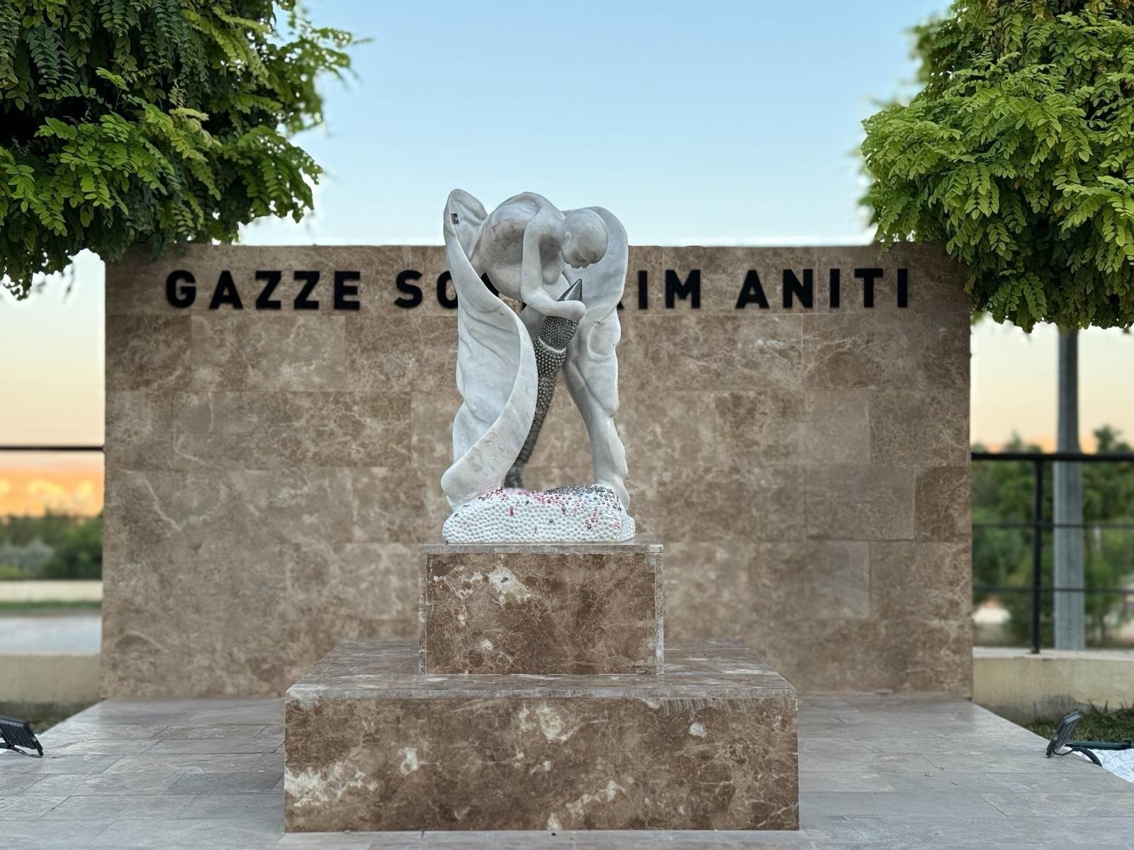 Gazze Soykırım Anıtı Detay