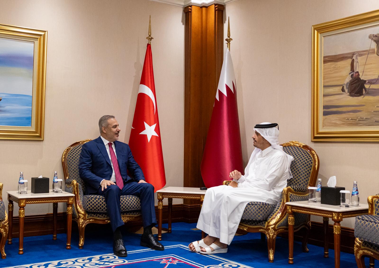 Hakan Fidan Katar ziyareti