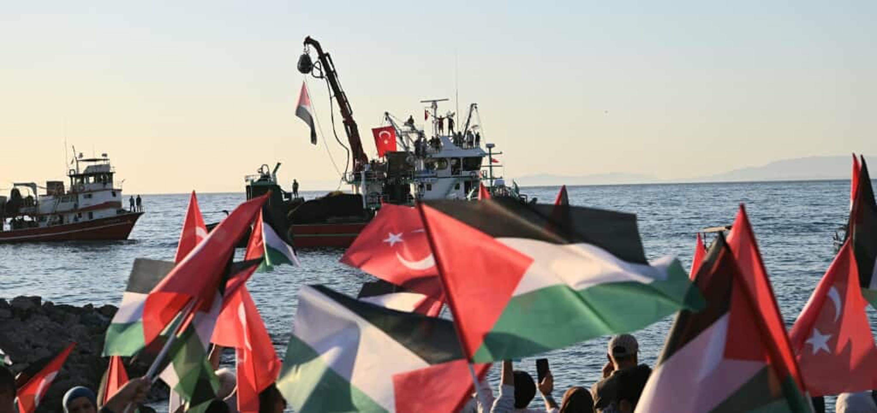 Sumud Filosu canlı bağlantı