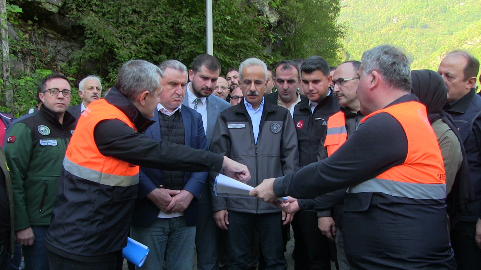 Borçka sel hasarı incelemesi
