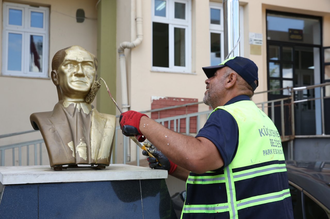 Küçükçekmece okul hazırlık çalışmaları