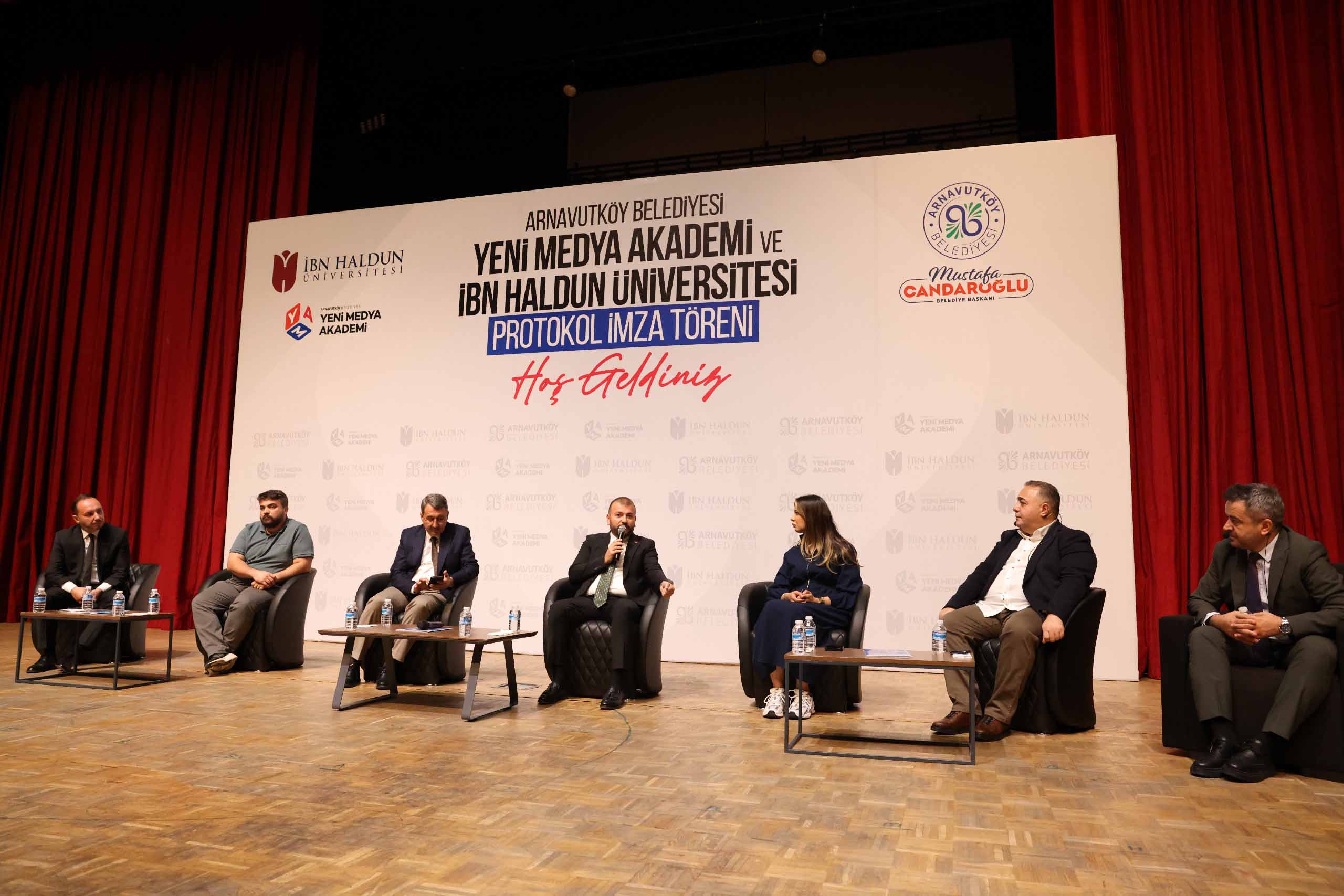 Arnavutköy Belediyesi İbn Haldun Üniversitesi protokol imza töreni