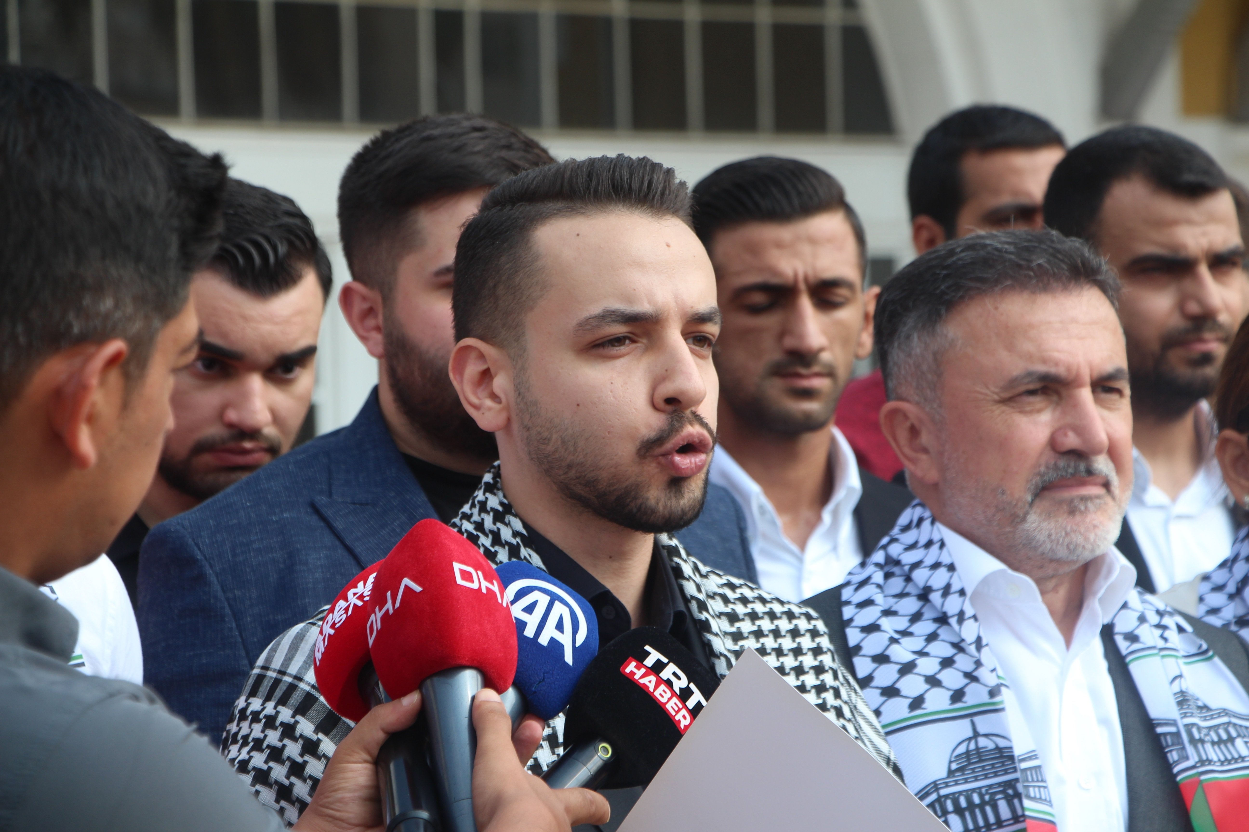 AK Parti Gazze protestosu