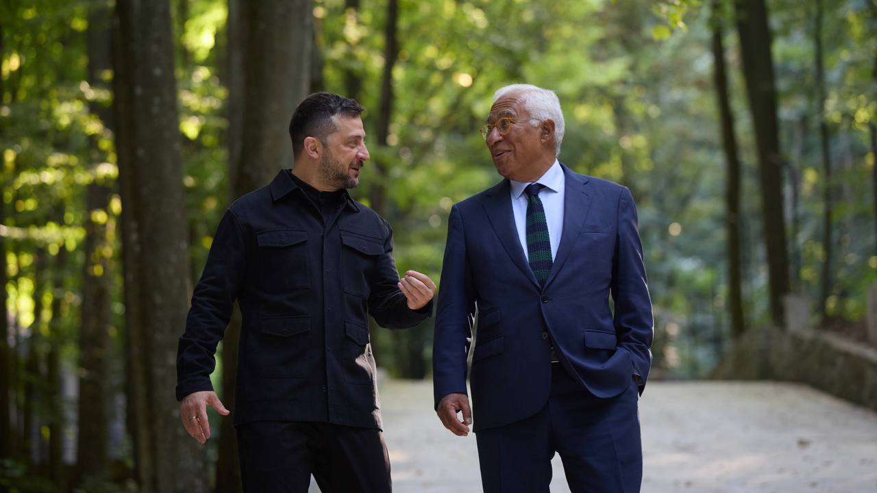 Antonio Costa Volodimir Zelenskiy