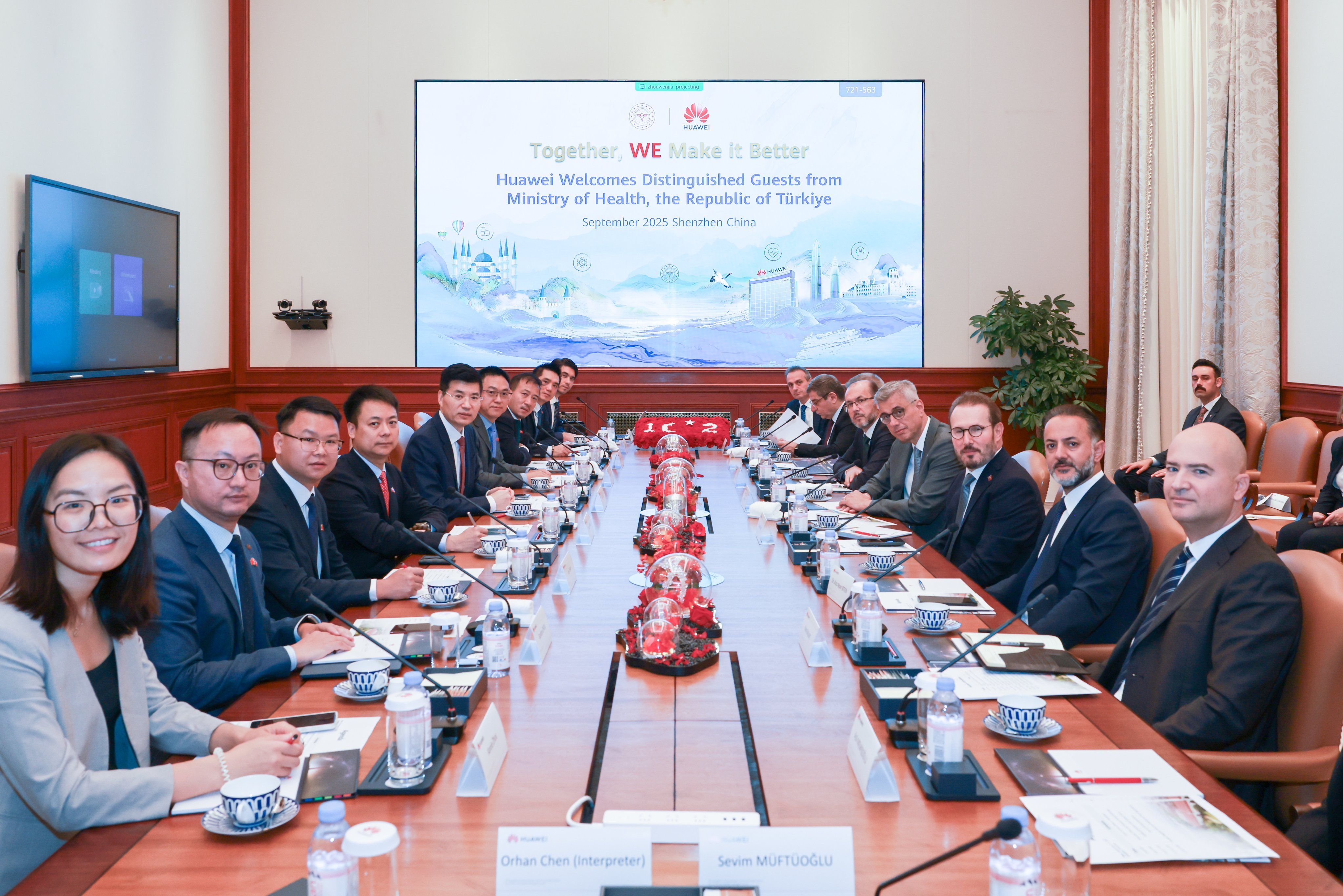 Huawei Genel Merkezi Görüşmeleri