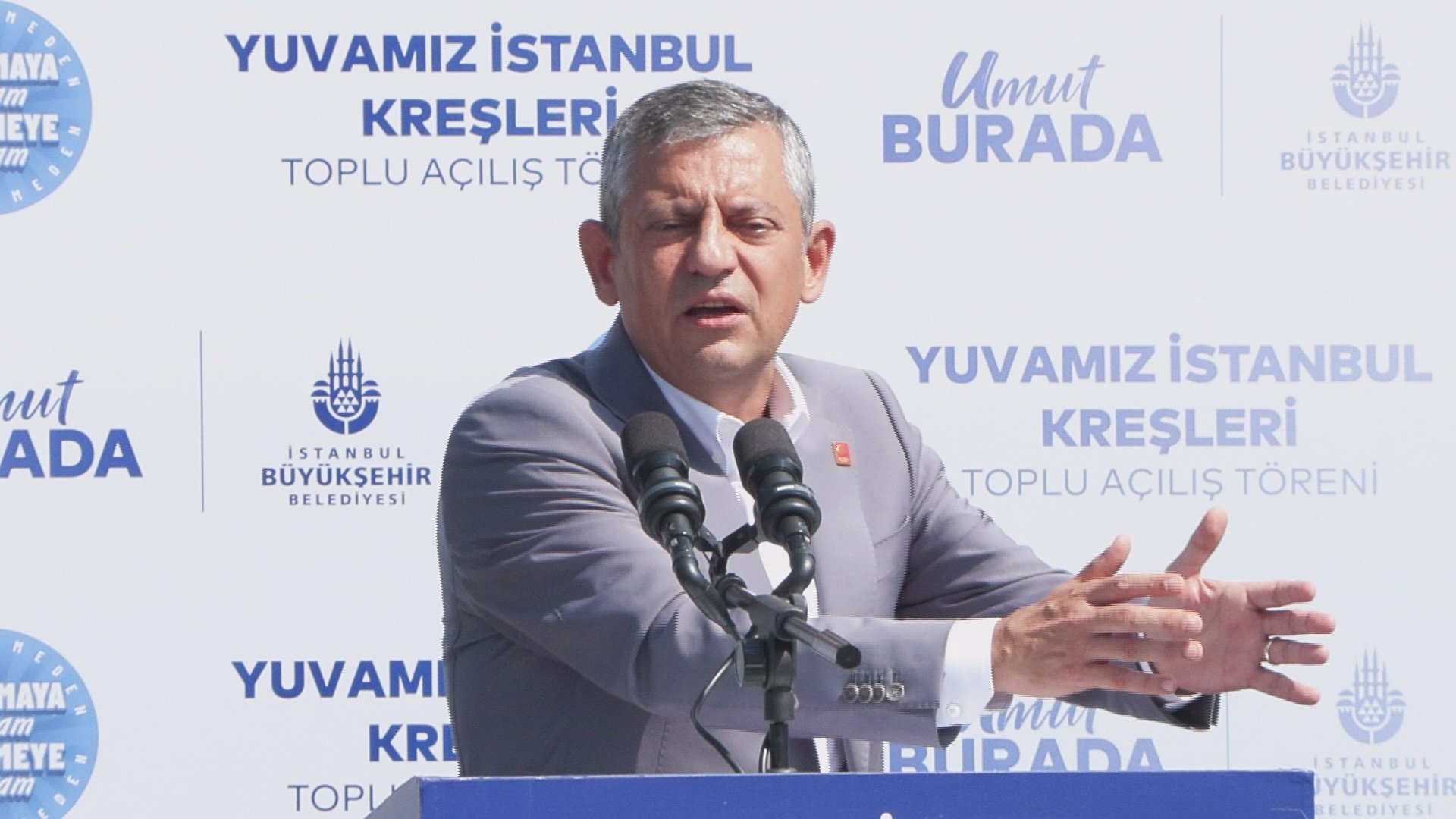 Özgür Özel Tuzla Kreş Açılışı