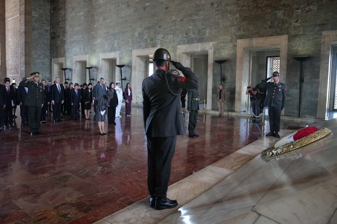 Anıtkabir ziyareti