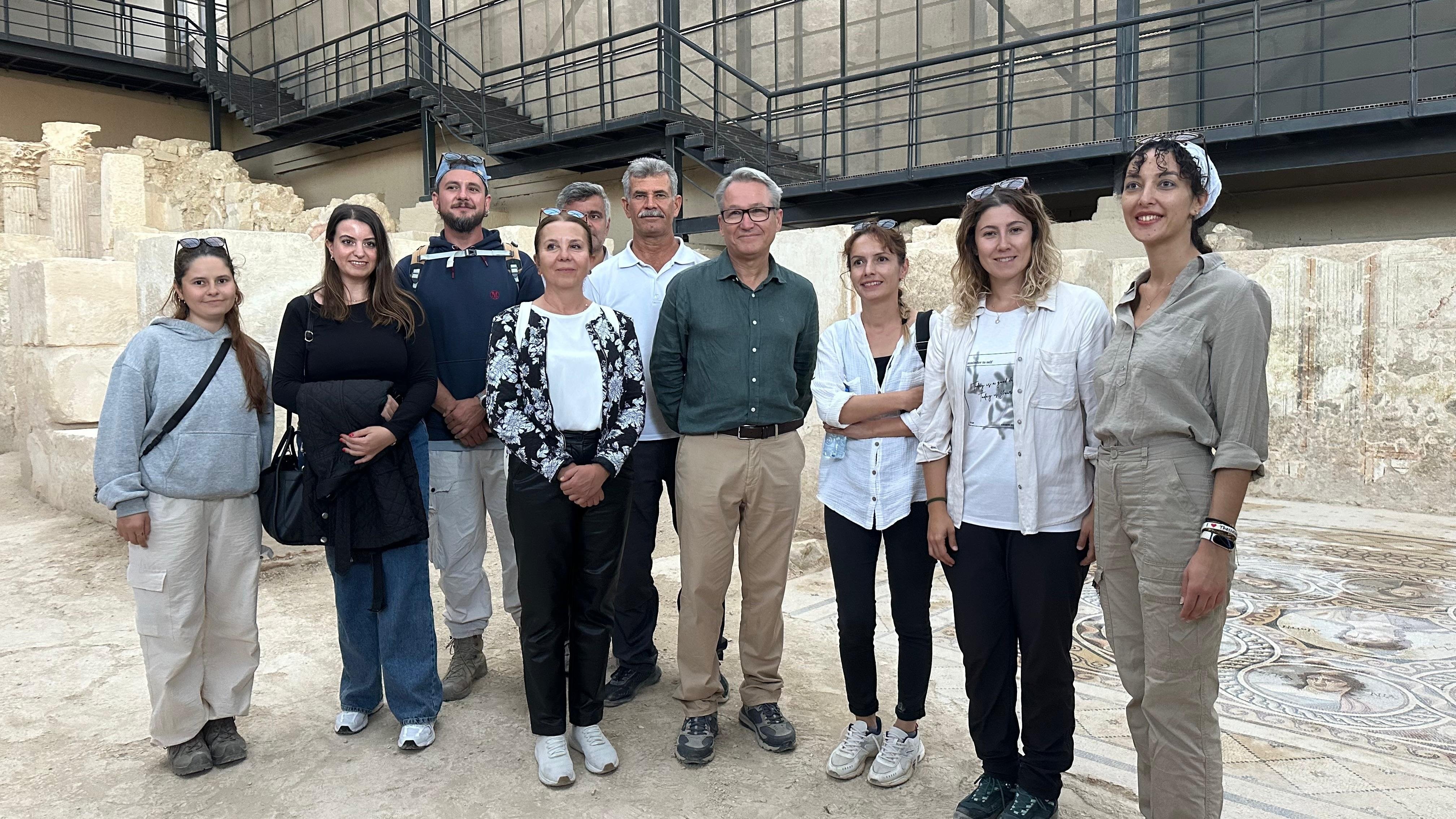 Zeugma Muzalar Evi kazı çalışmaları