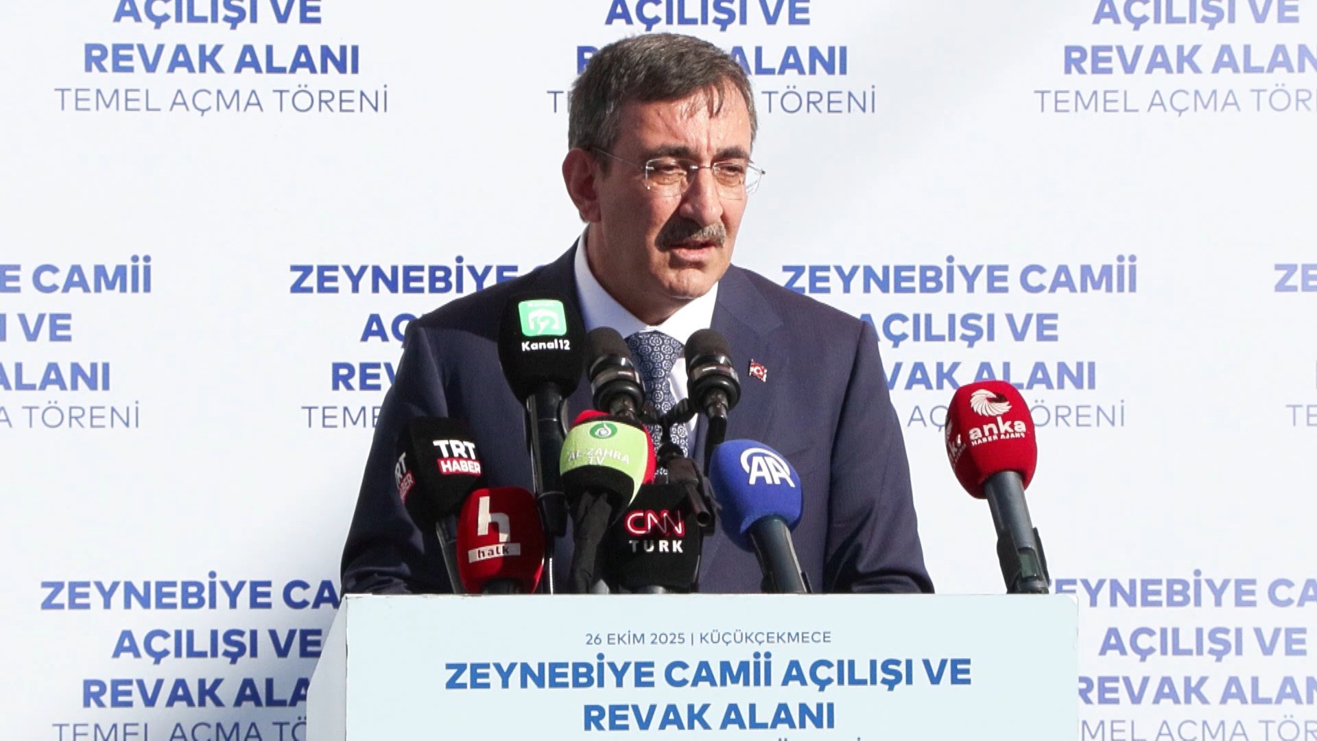 Cevdet Yılmaz Zeynebiye Camii Açılışı