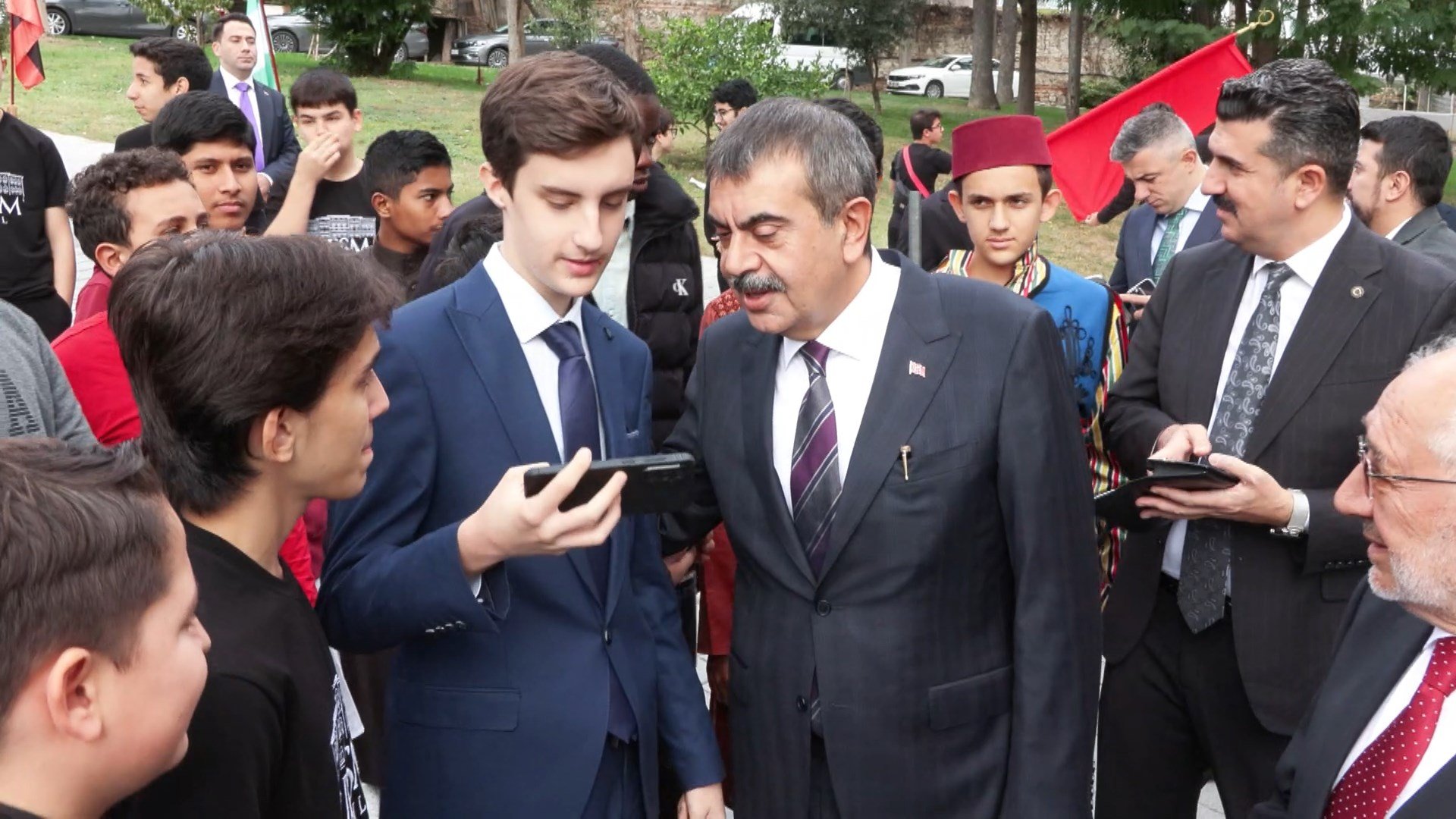 Programa katılan protokol üyeleri