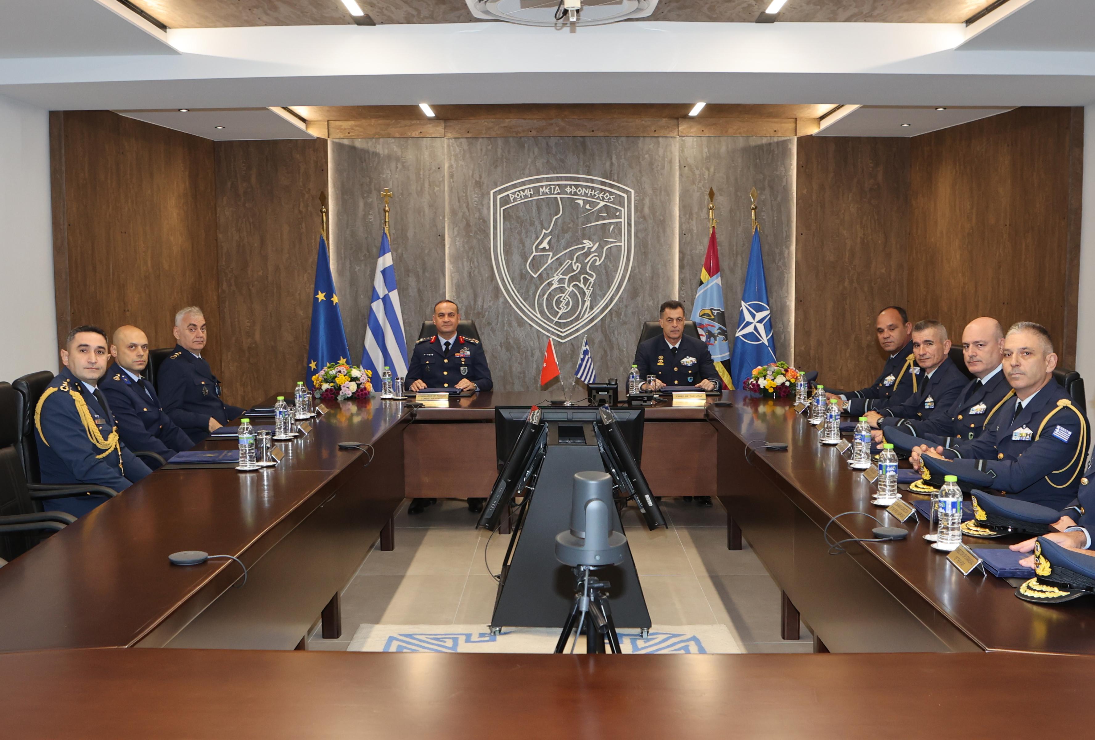 Hava Orgeneral Rafet Dalkıran Yunanistan ziyareti