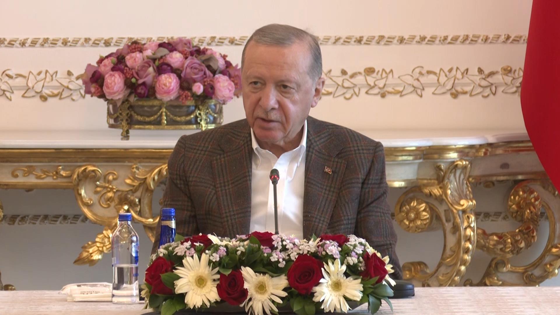 Cumhurbaşkanı Erdoğan Güreşçileri Kabulü