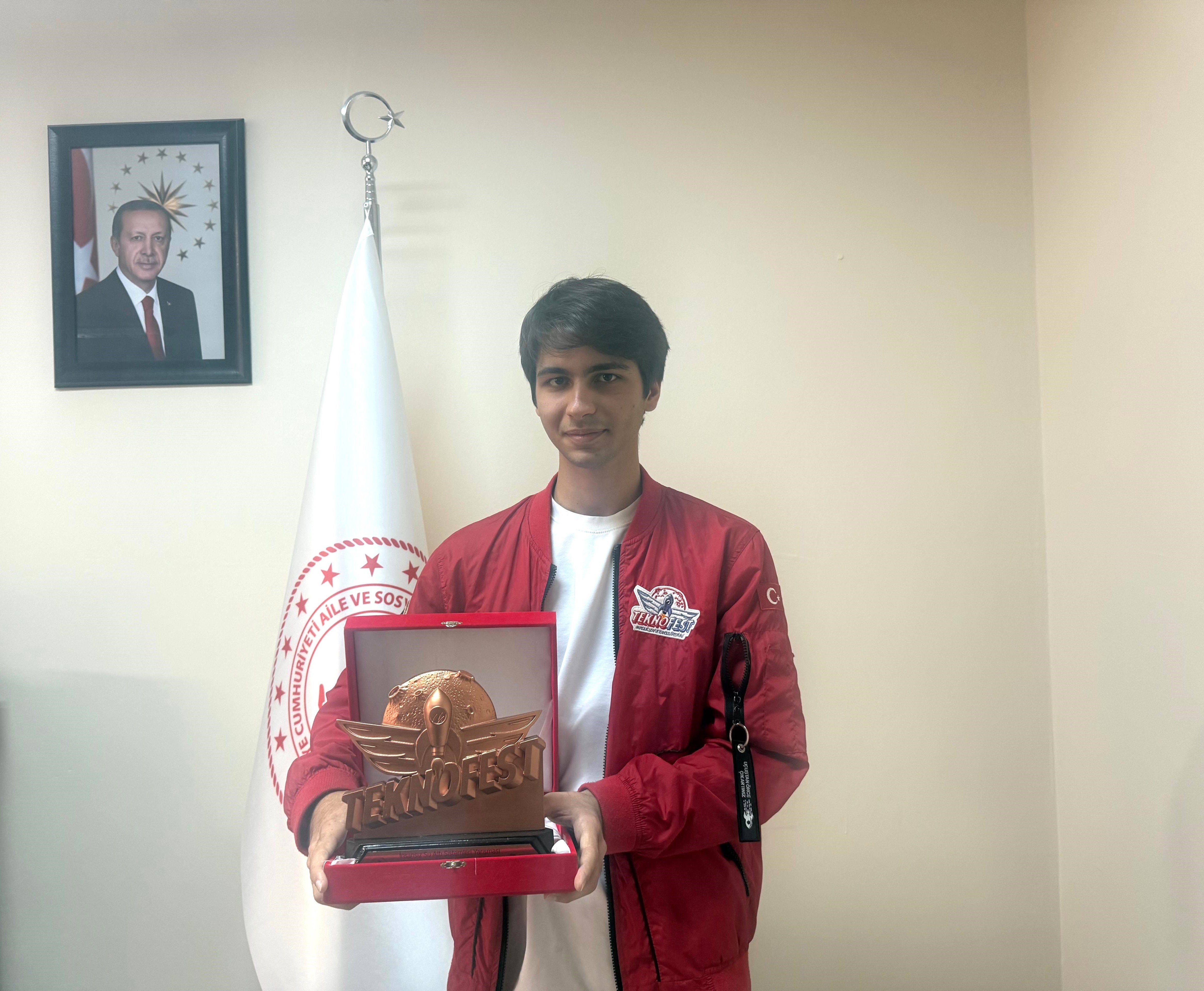 Bekircan Bayındır TEKNOFEST ödülü